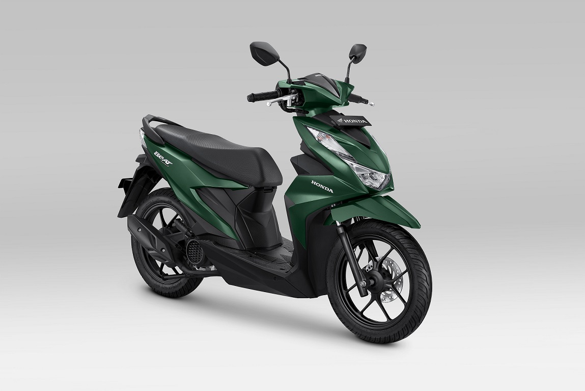 Warna Deluxe Green New Honda BeAT