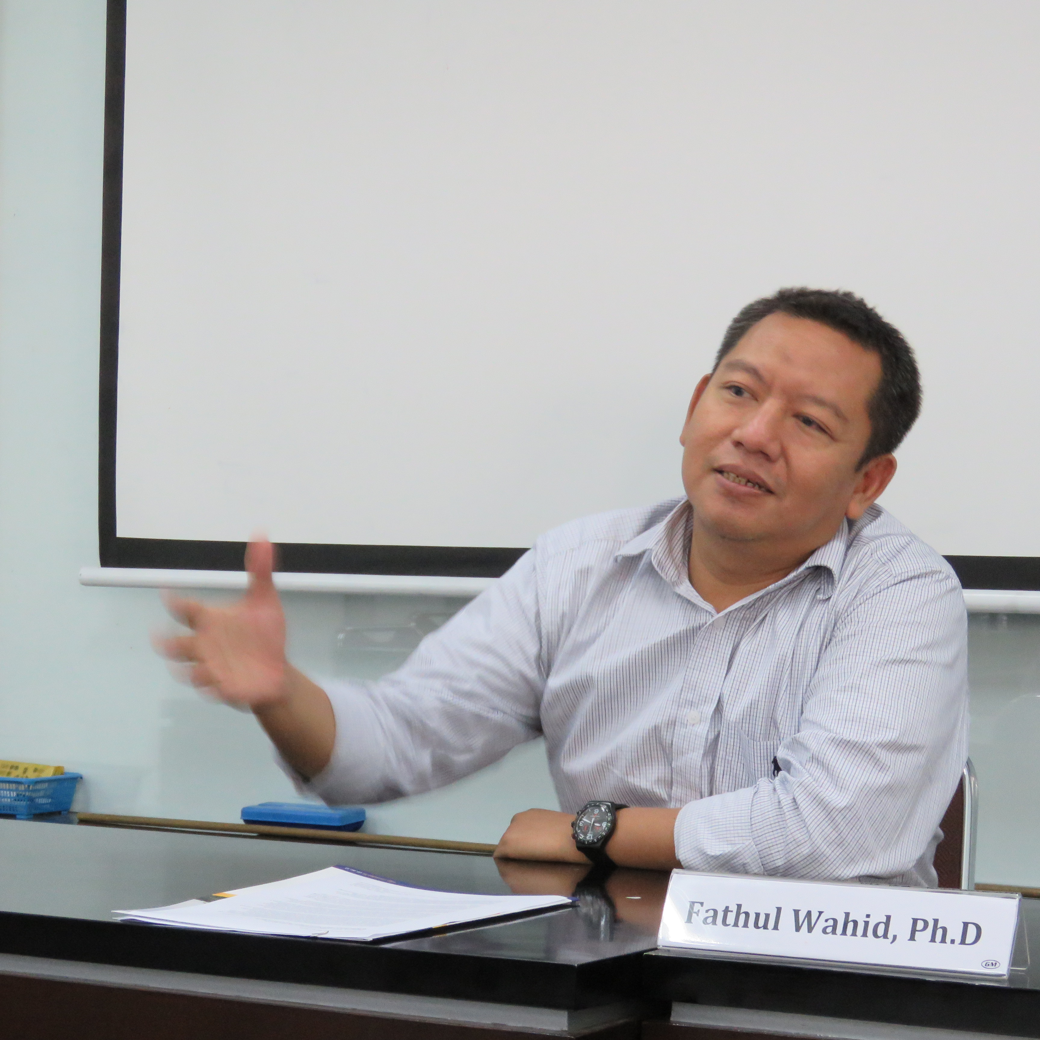 Rektor Universitas Islam Indonesia Prof Fathul Wahid