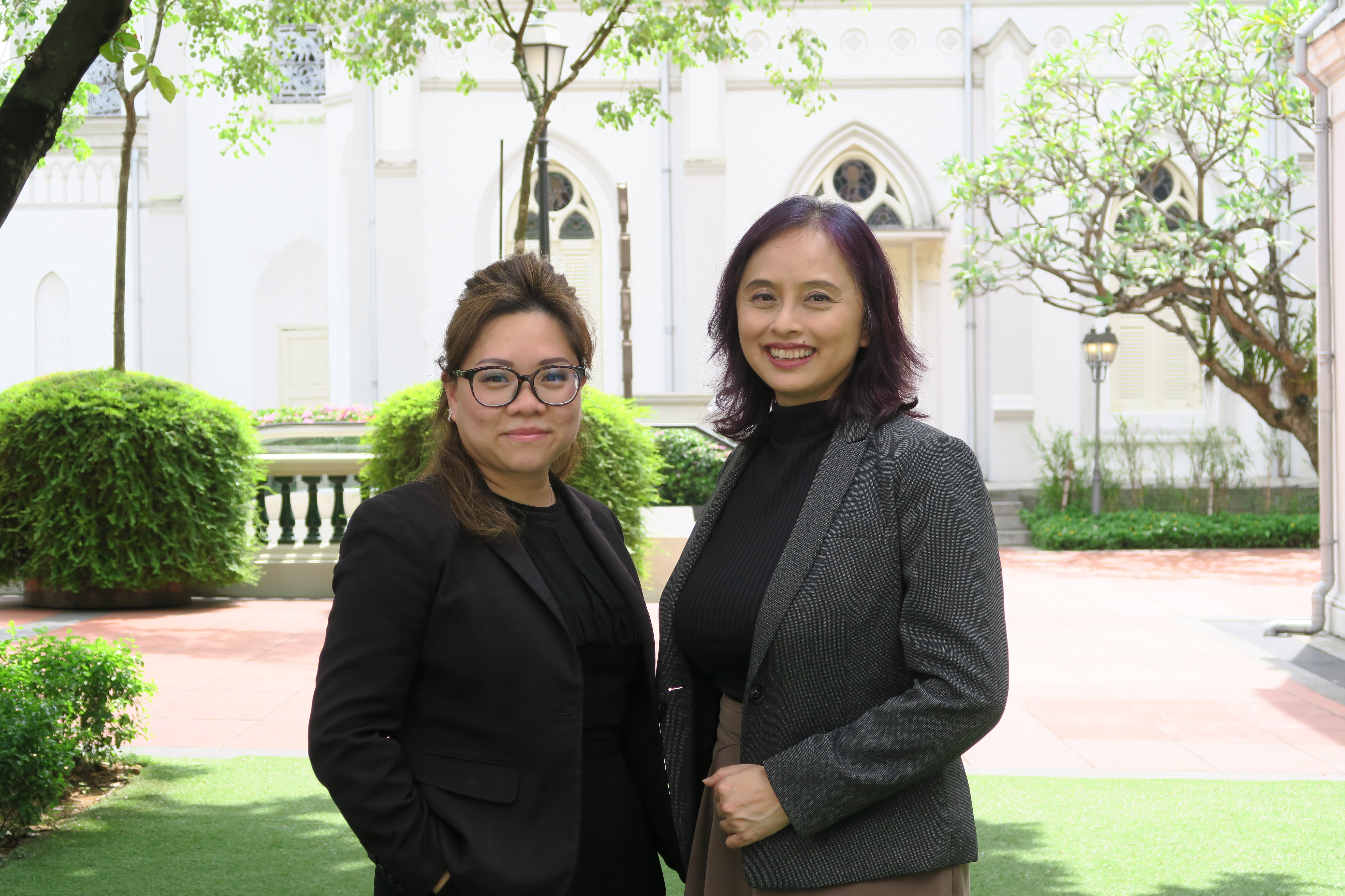 General Manager Hoffman Agency Malaysia Vicky Wong (kiri) dan Managing Director Hoffman Asia Tenggara Maureen Tseng.