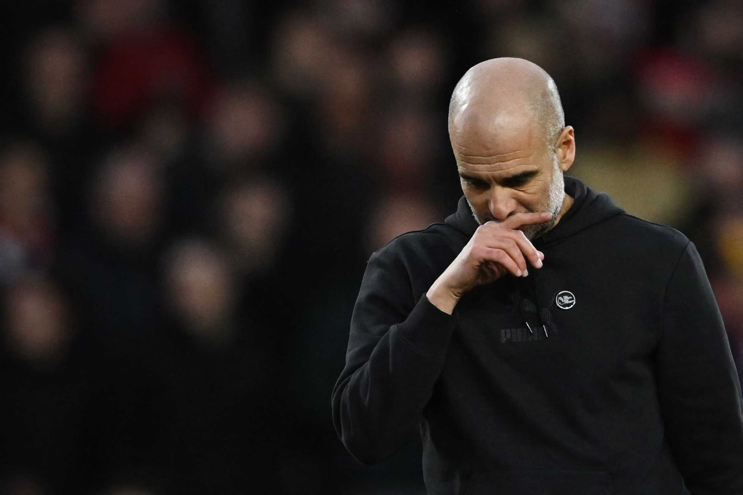 Manajer Manchester City Pep Guardiola