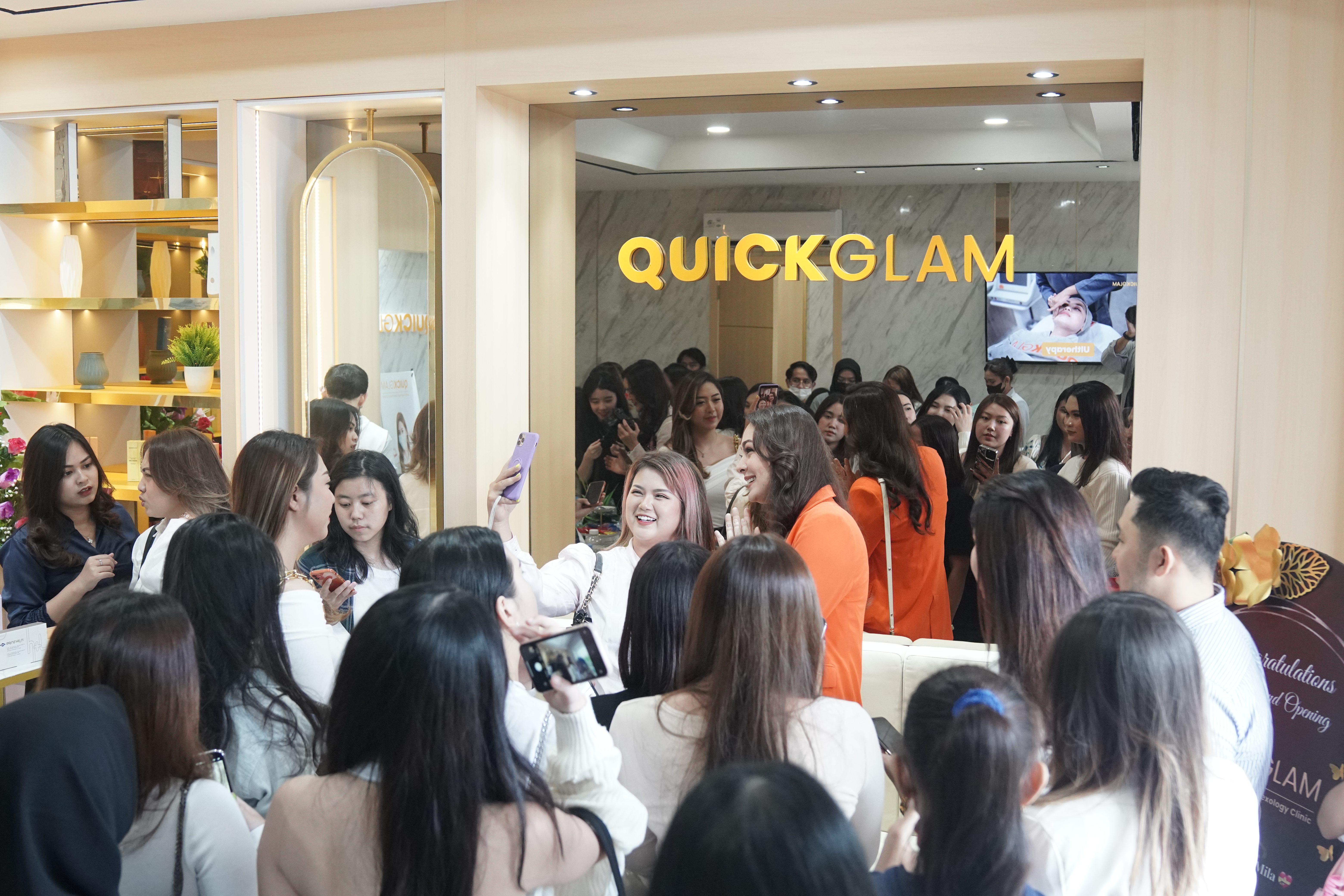Peluncuran Glamour Skin oleh  Quickglam