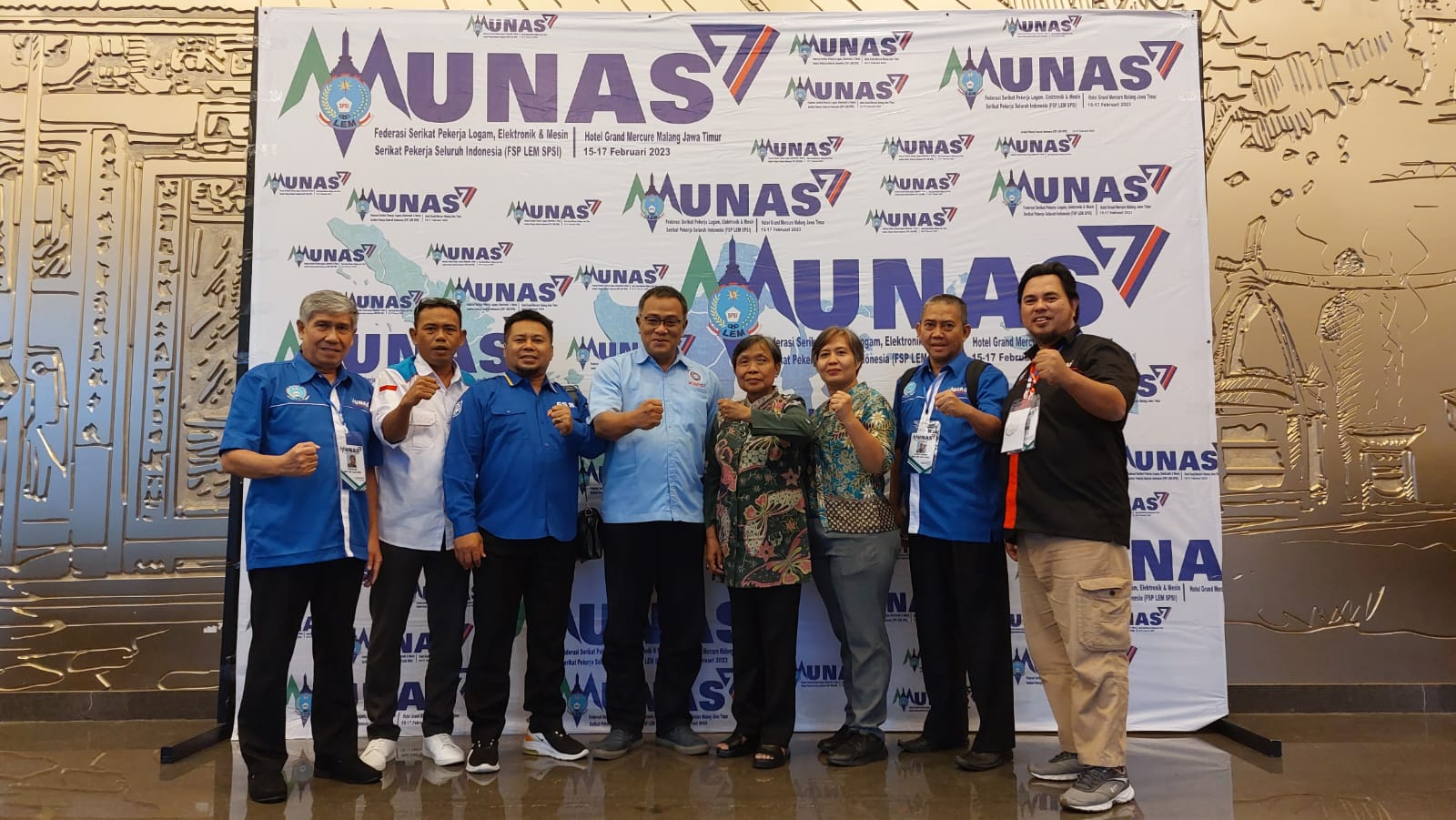 Munas Federasi Logam Elektronik dan Mesin SPSI sedang berlangsung di Malang 15-17 Februari ini,dalam kesempatan ini kalangan pekerja meminta