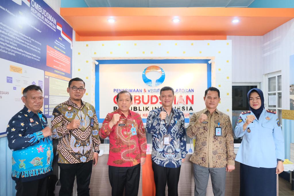 Kanwil kemenkumham babel mengunjungi Ombudsman Babel