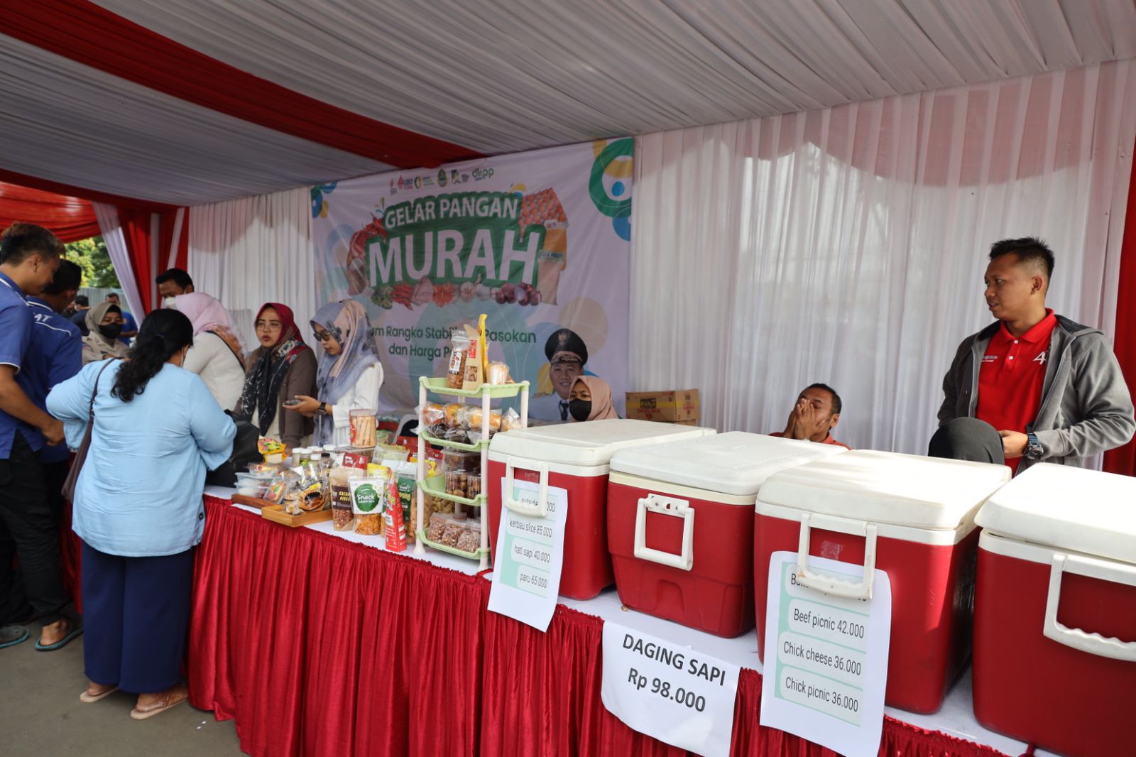 Pemkab Bogor Gelar Pangan Murah untuk Stabilkan Harga Bahan Pokok