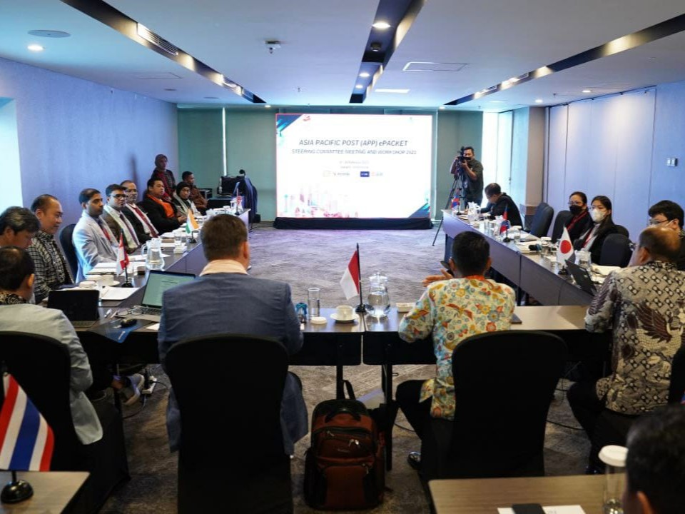 Asia Pacific Post ePacket Steering Committee Meeting & Workshop 2023 di Jakarta.