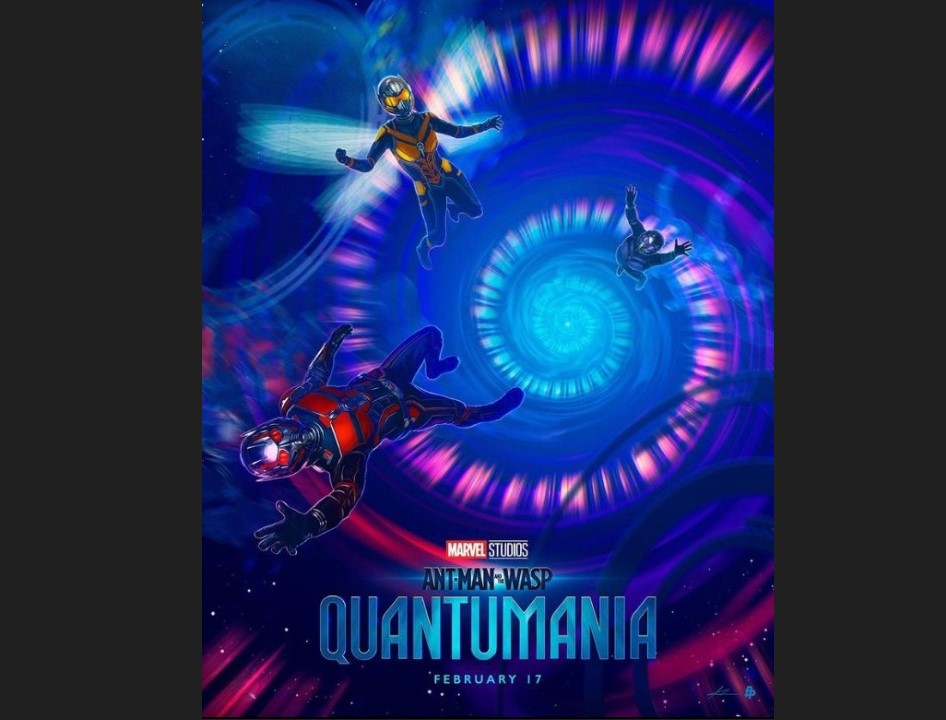 Poster film Ant-Man and the Wasp; Quantumania