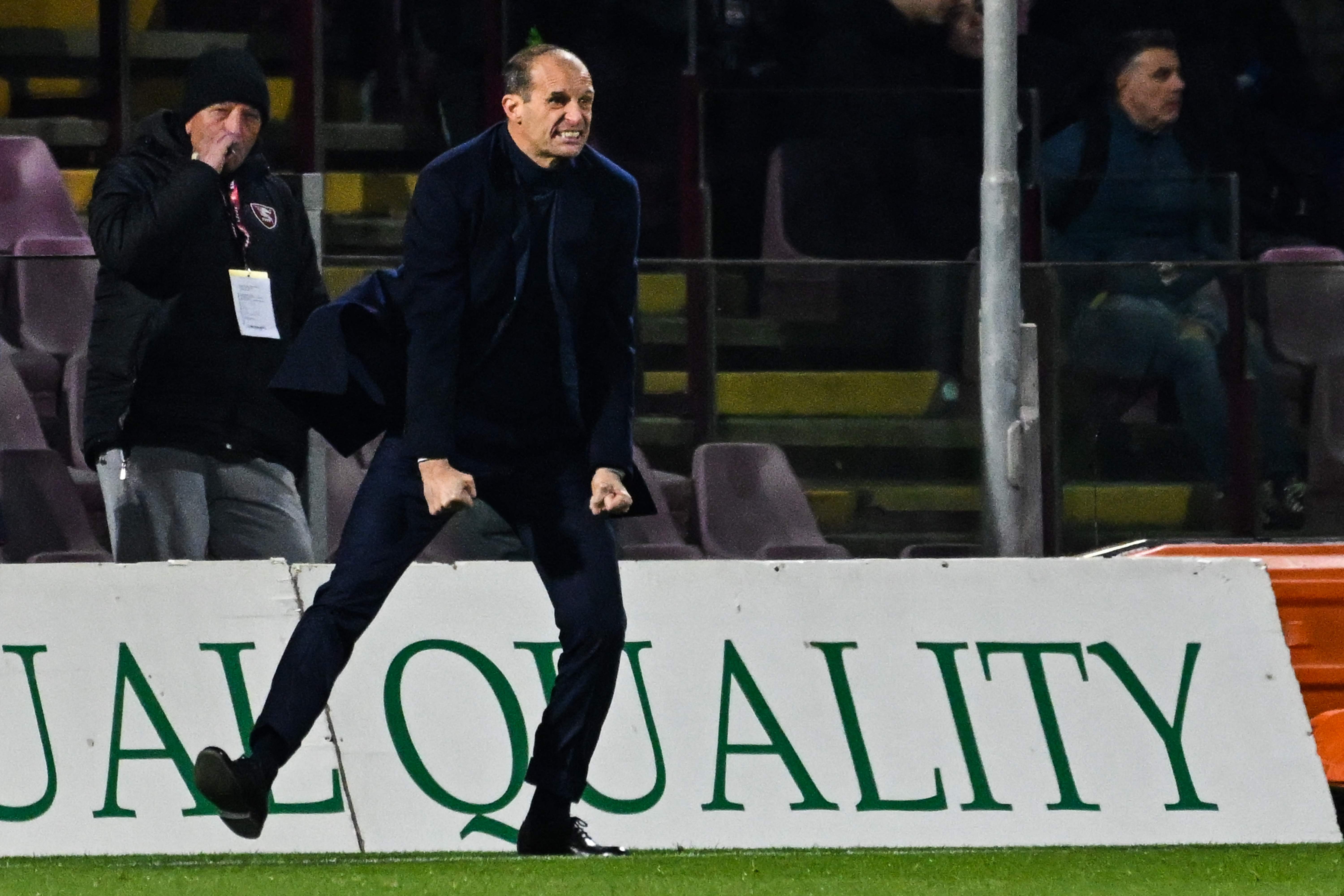 Pelatih Juventus Massimiliano Allegri 