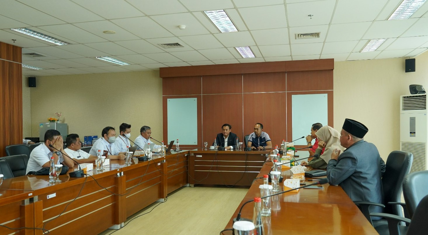 KOMISI I DPRD Kota Bogor rapat kerja bersama Badan Keuangan dan Aset Daerah Kota Bogor, bahas pengelolaan barang milik daerah, Selasa (14/2)