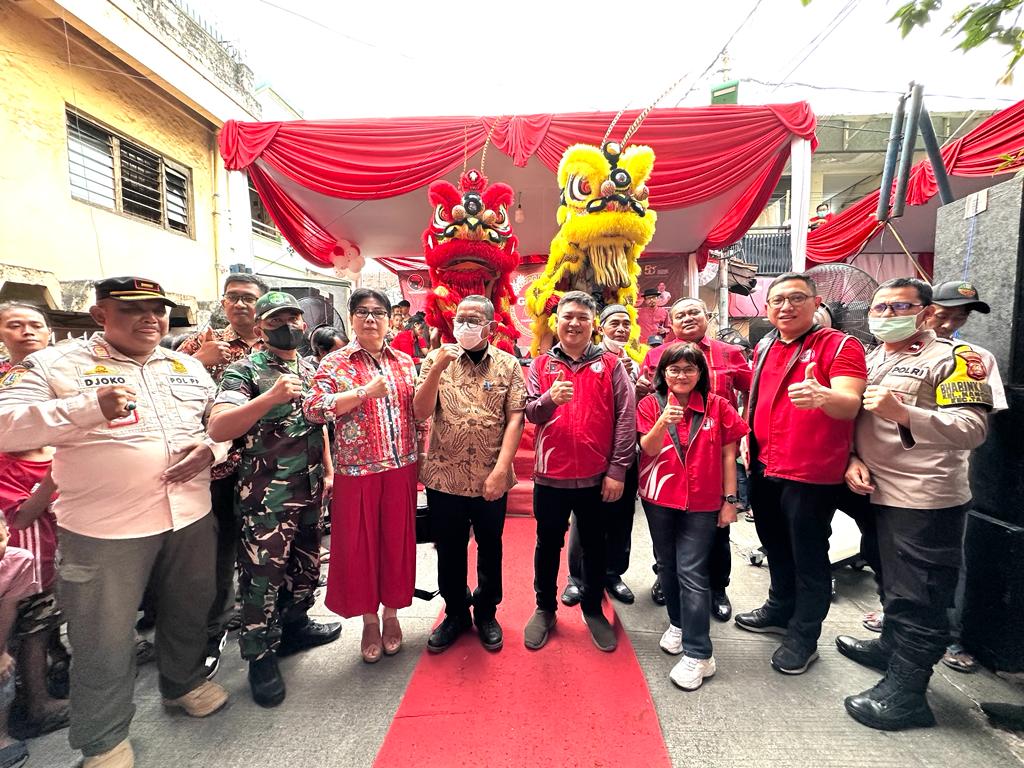  Festival Cap Go Meh Nusantara di Jalan Mangga Besar V Gang Belimbing, Tamansari, Jakarta Barat.