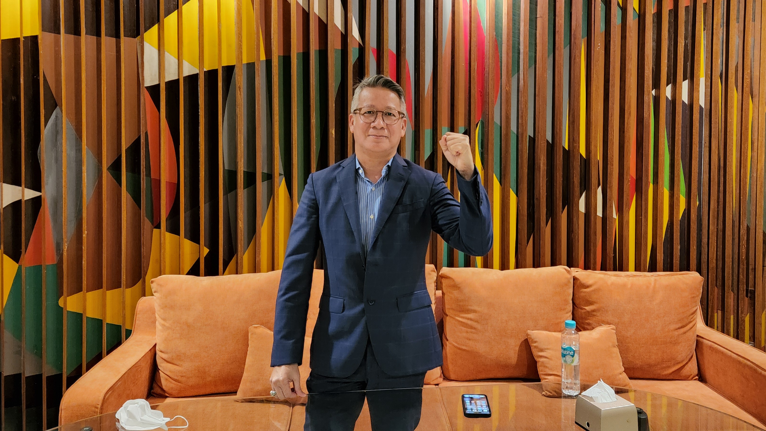 Mantan atlet taekwondo Indonesia Dirc Richard.