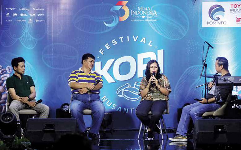 festival Kopi Nusantara dalam rangka HUT ke-53 Media Indonesia 