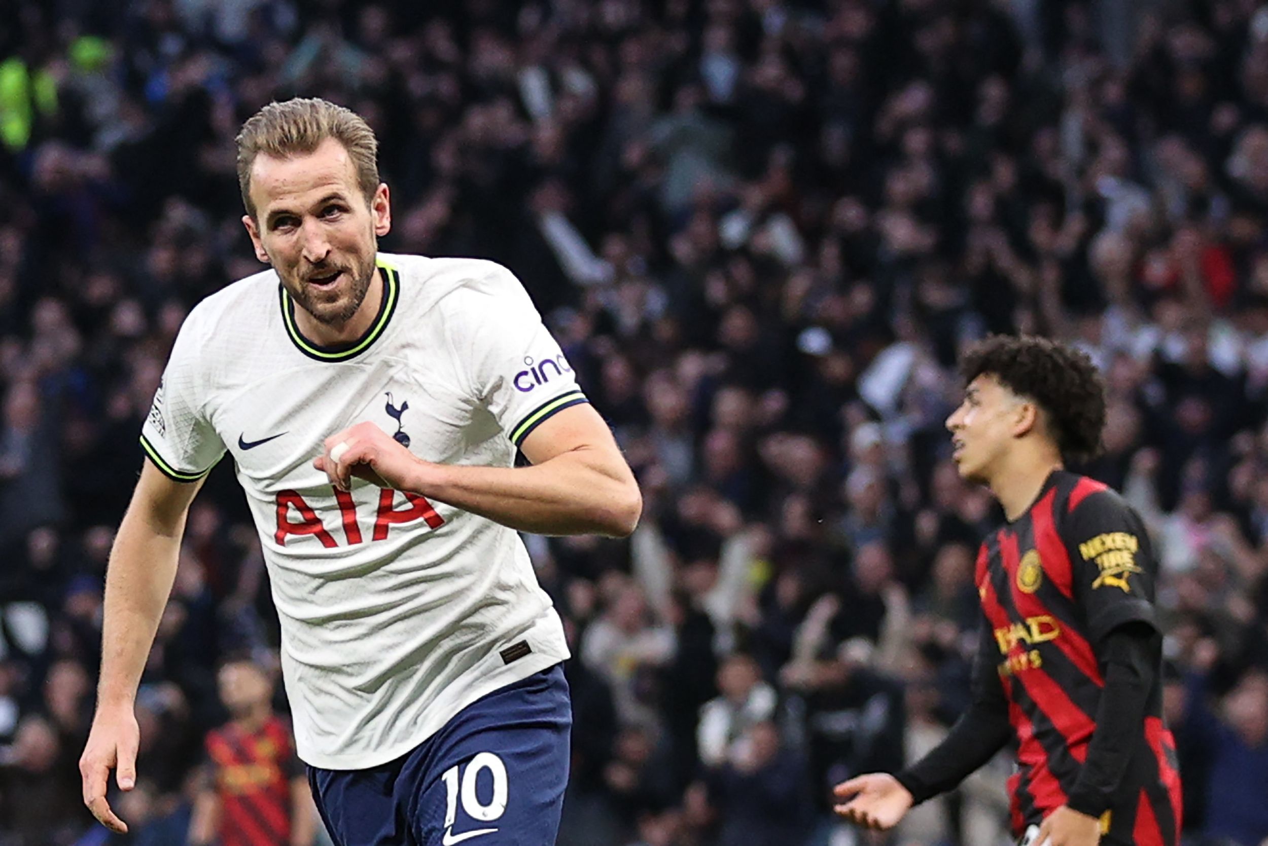 Penyerang Tottenham Hotspur Harry Kane