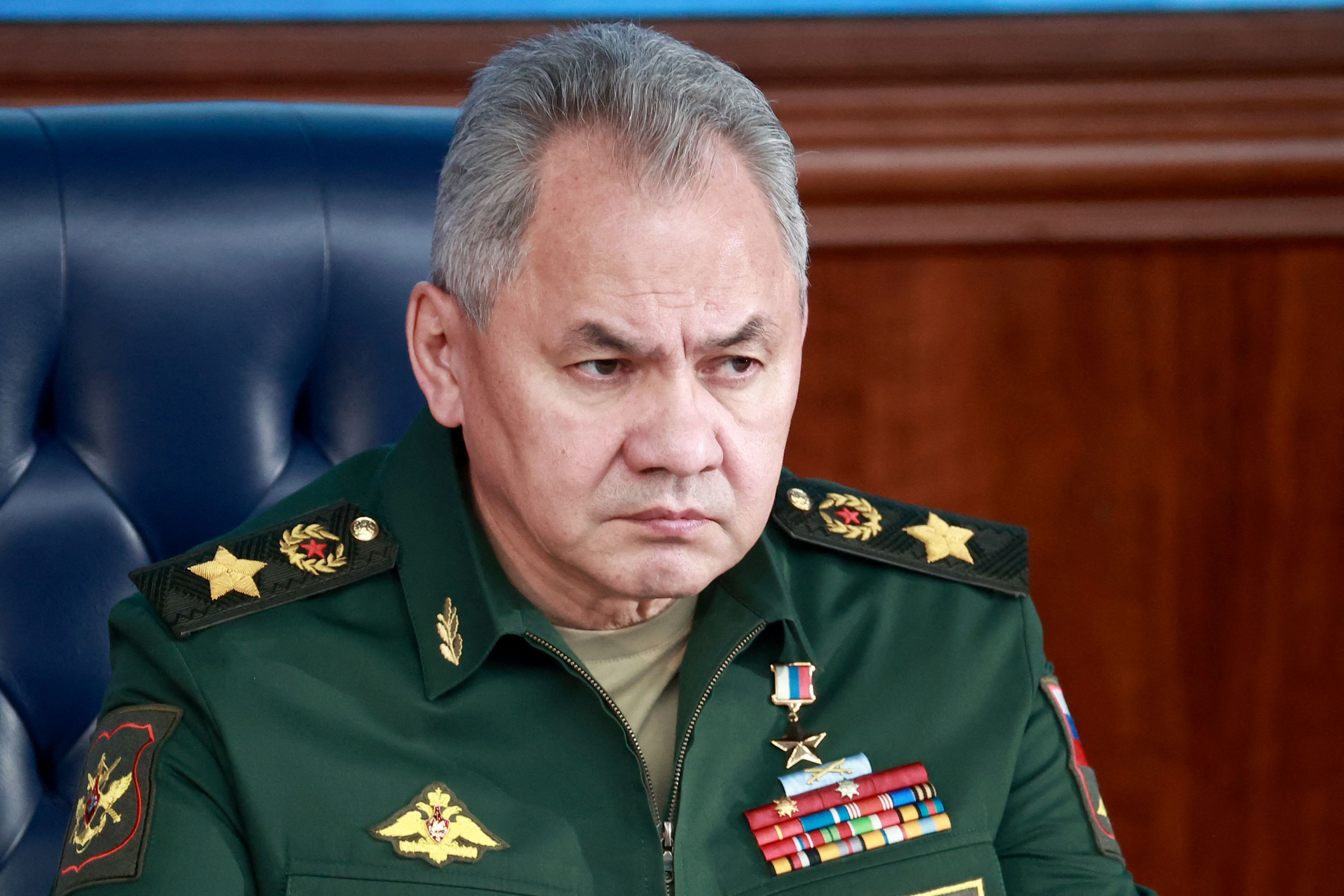 Menteri Pertahanan Rusia Sergey Shoigu.