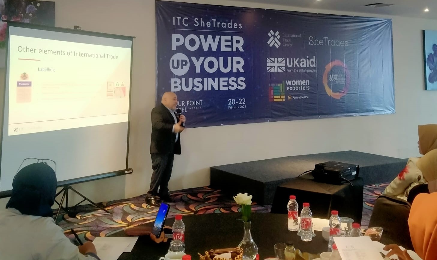 Power up your business yang diadakan dari 20 -23 Februari di Jakarta oleh She Trade Indonesia.