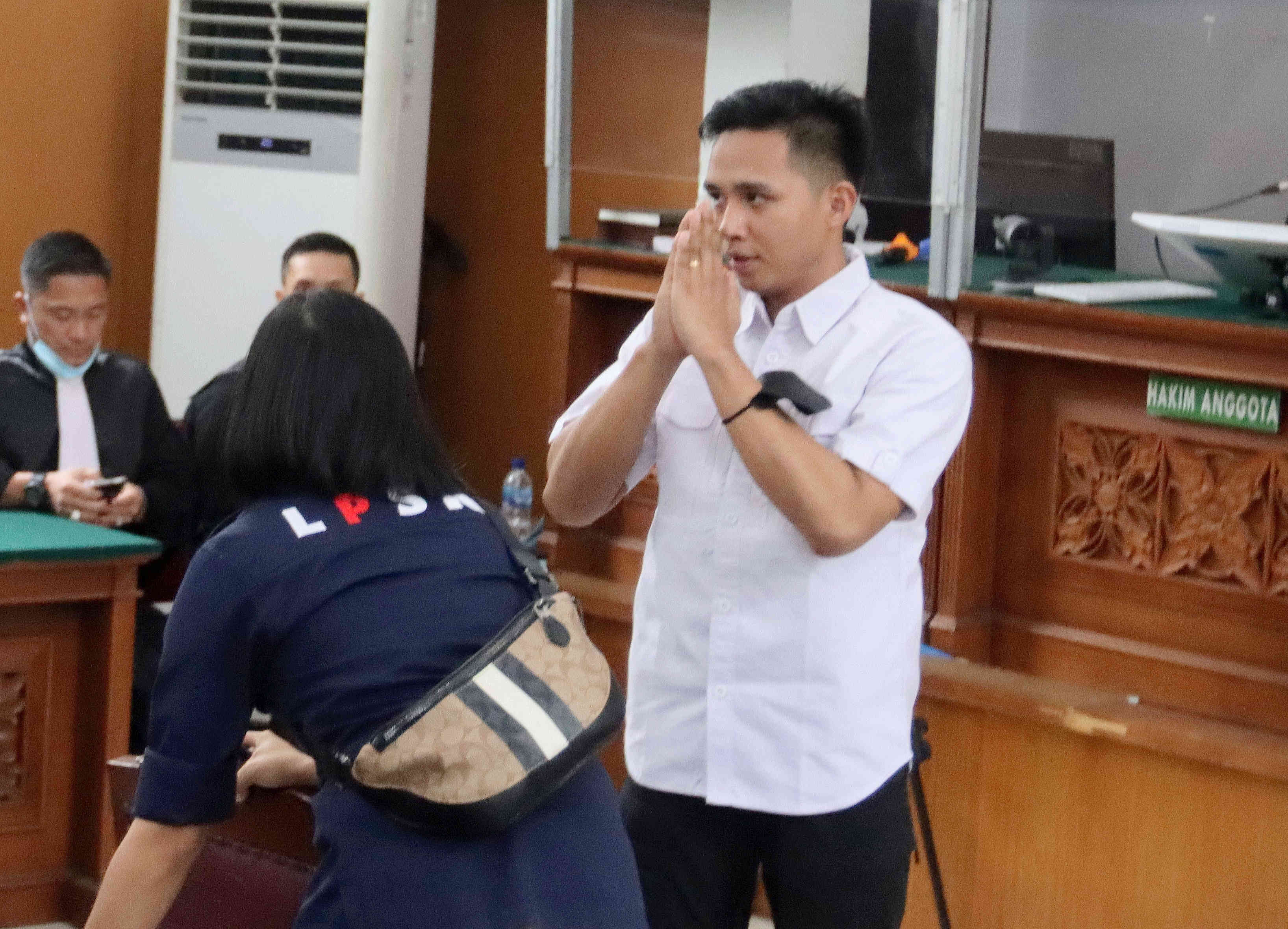 Terpidana kasus pembunuhan Brigadir J, Richard Eliezer.