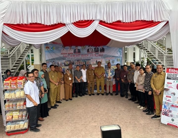 Pelaporan hasil kerja tim kolaboras dalam mengatasi stunting di Kabupaten Serdang Bedagai (Sergai), Sumatra Utara.