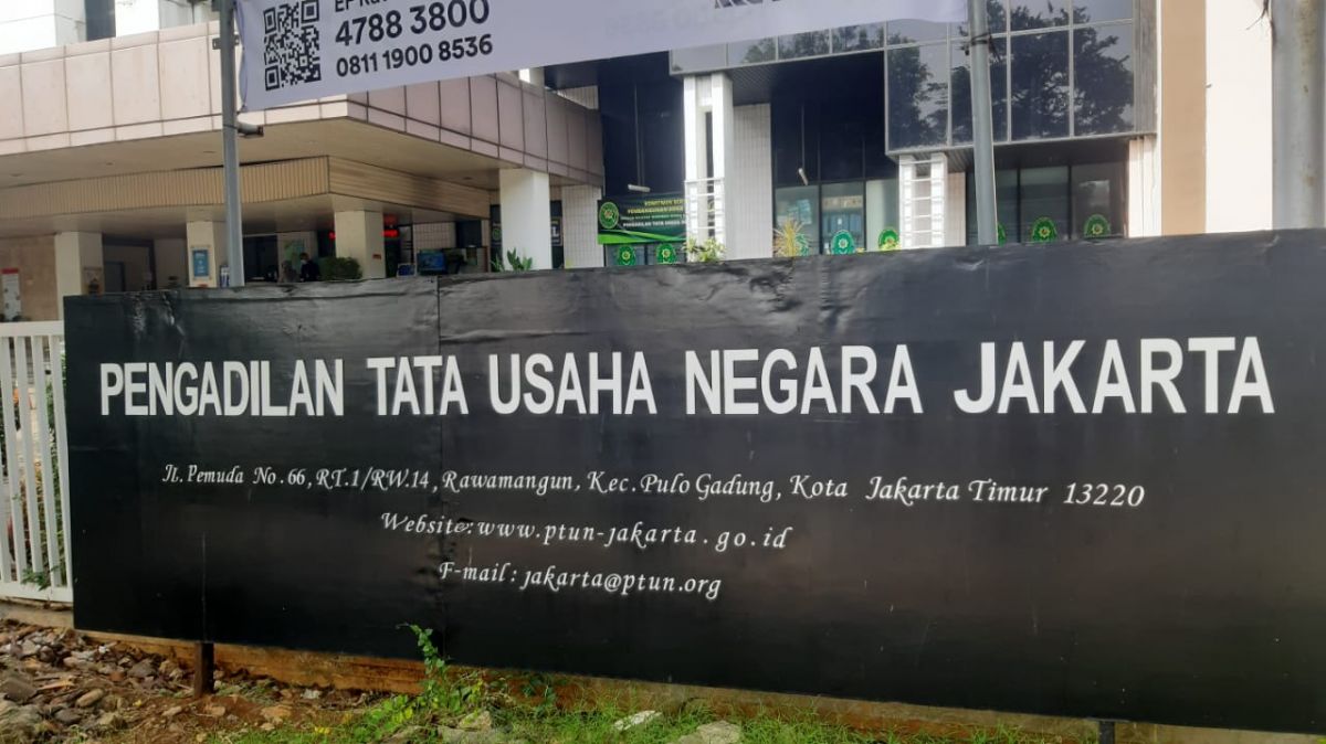 Pengadilan Tata Usaha Negara, Jakarta.