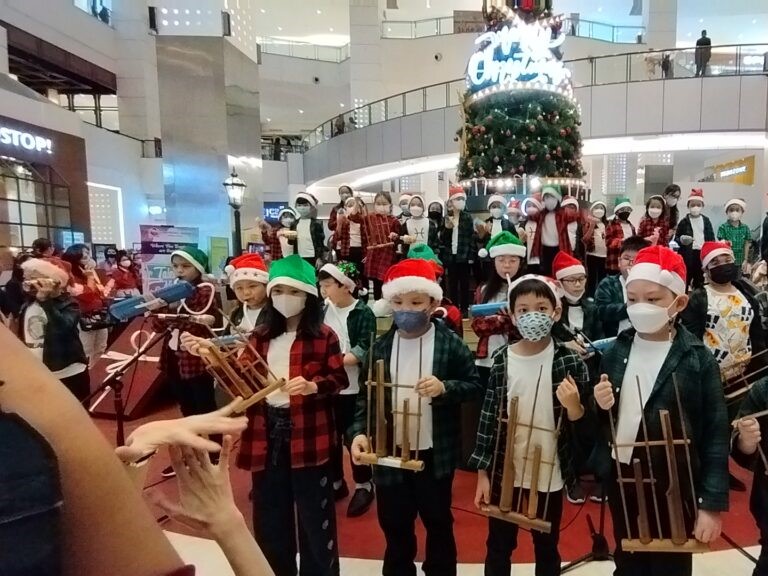 Christmas Talents Day yang diselenggarakan di Mall of Indonesia, Kelapa Gading, awal Januari lalu. 