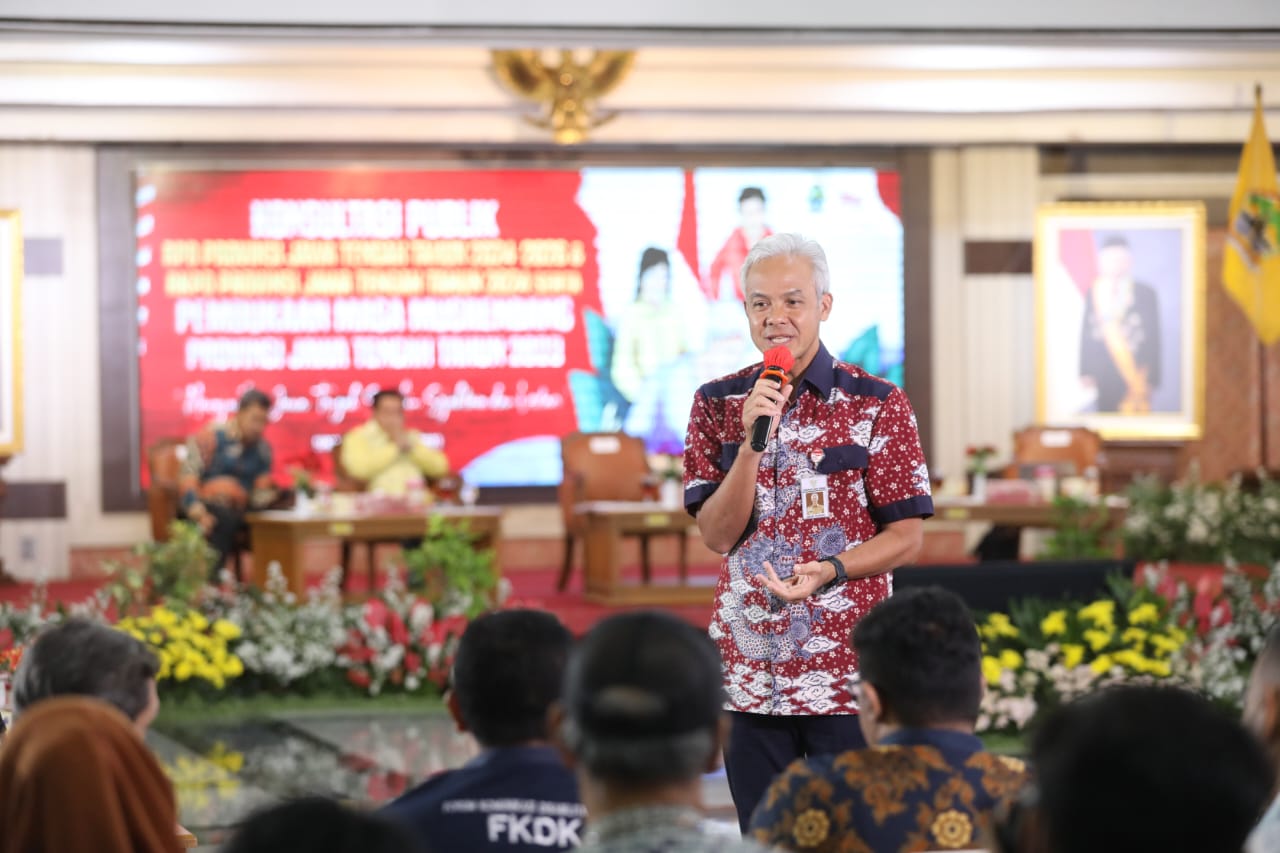 Gubernur Jawa Tengah (Jateng) Ganjar Pranowo