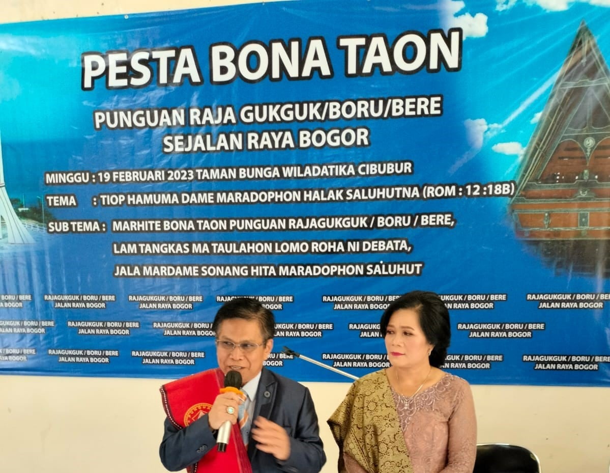 Ketua Umum Rajagukguk dan Boruna Jabodetabek Saut Irianto Rajagukguk.