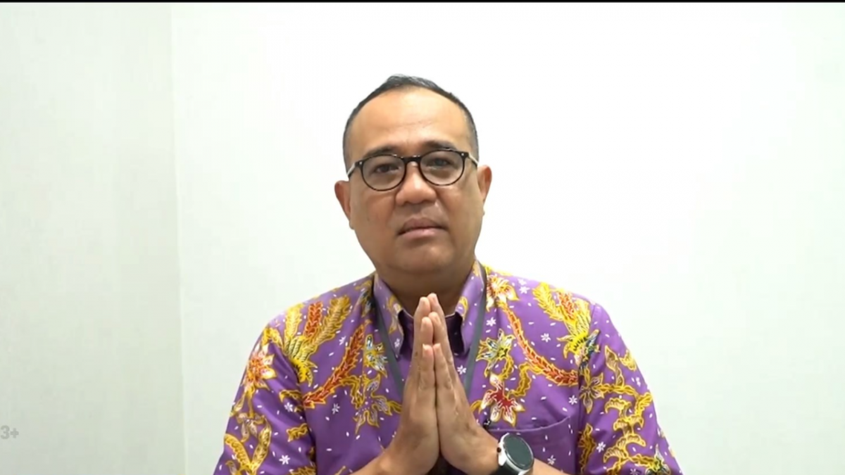 Tangkapan video Pejabat Kanwil DJP Jakarta Selatan Rafael Alun Trisambodo yang meminta maaf atas perilaku anaknya.  Sumber: https://mediaind