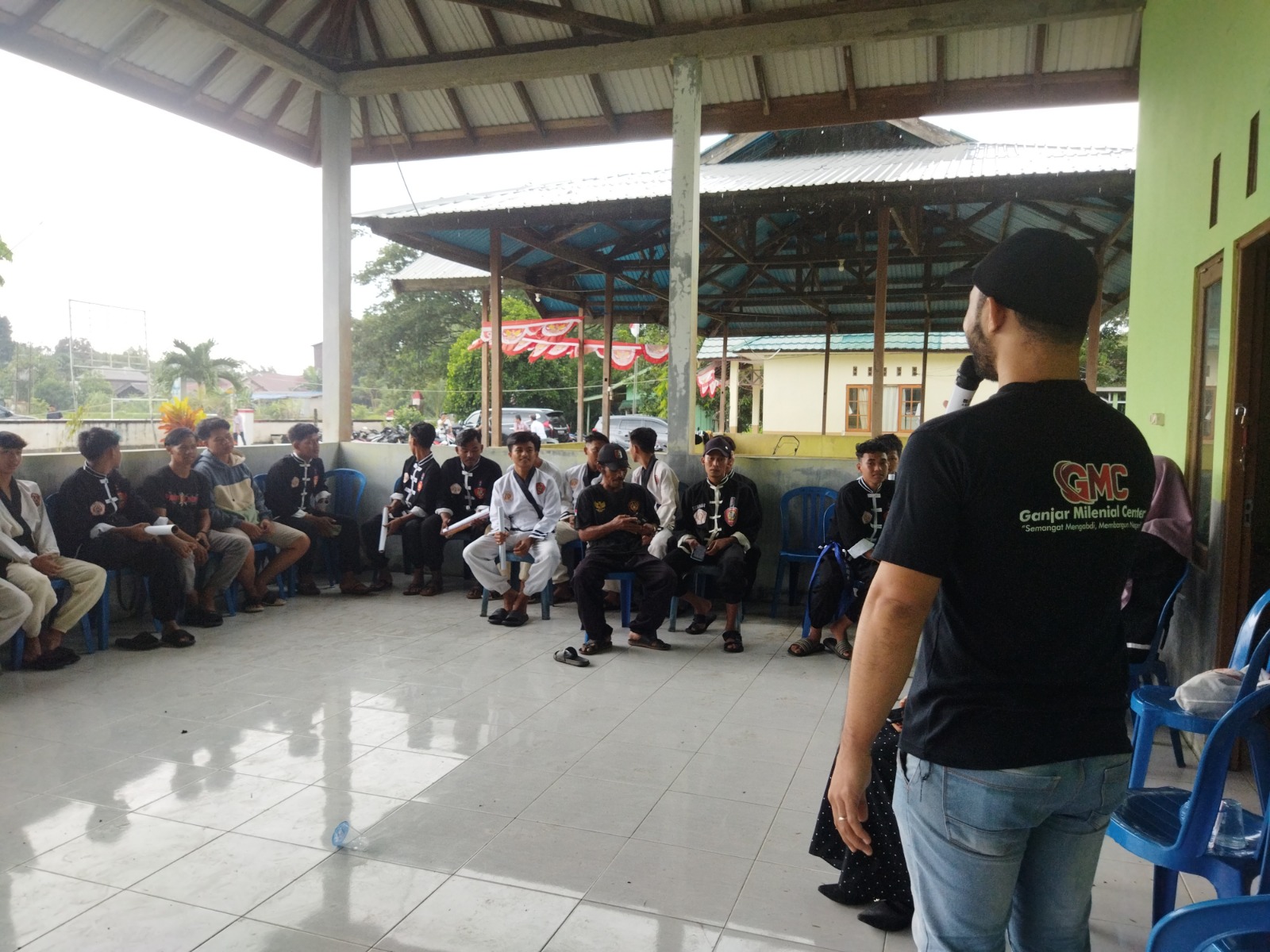  Ganjar Milenial Center (GMC) Kalimantan Tengah menggelar kegiatan lomba seni pencak silat, bersama Ikatan Kera Sakti di Kabupaten Pulang Pi