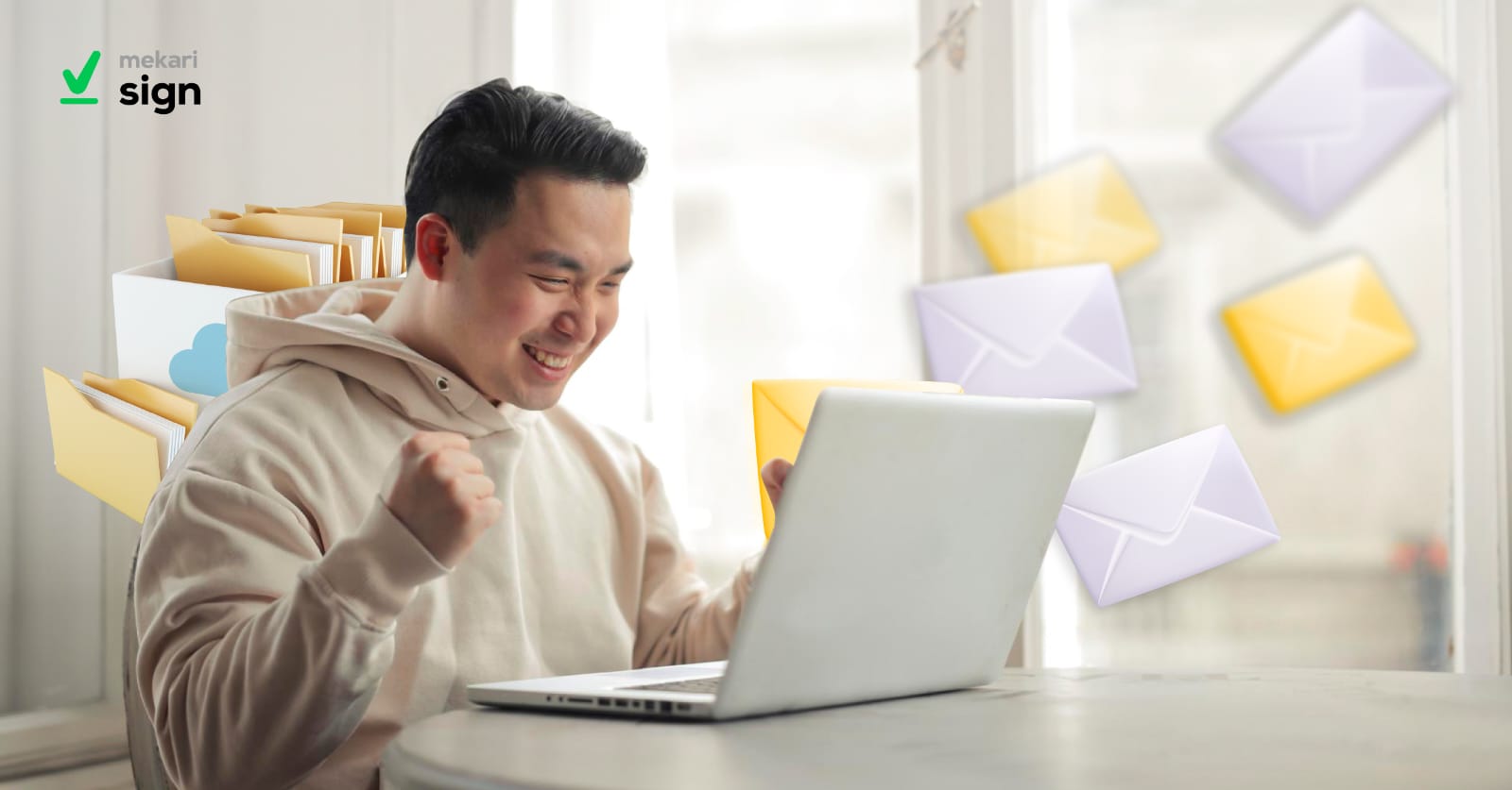 Ilustrasi tanda tangan elektronik