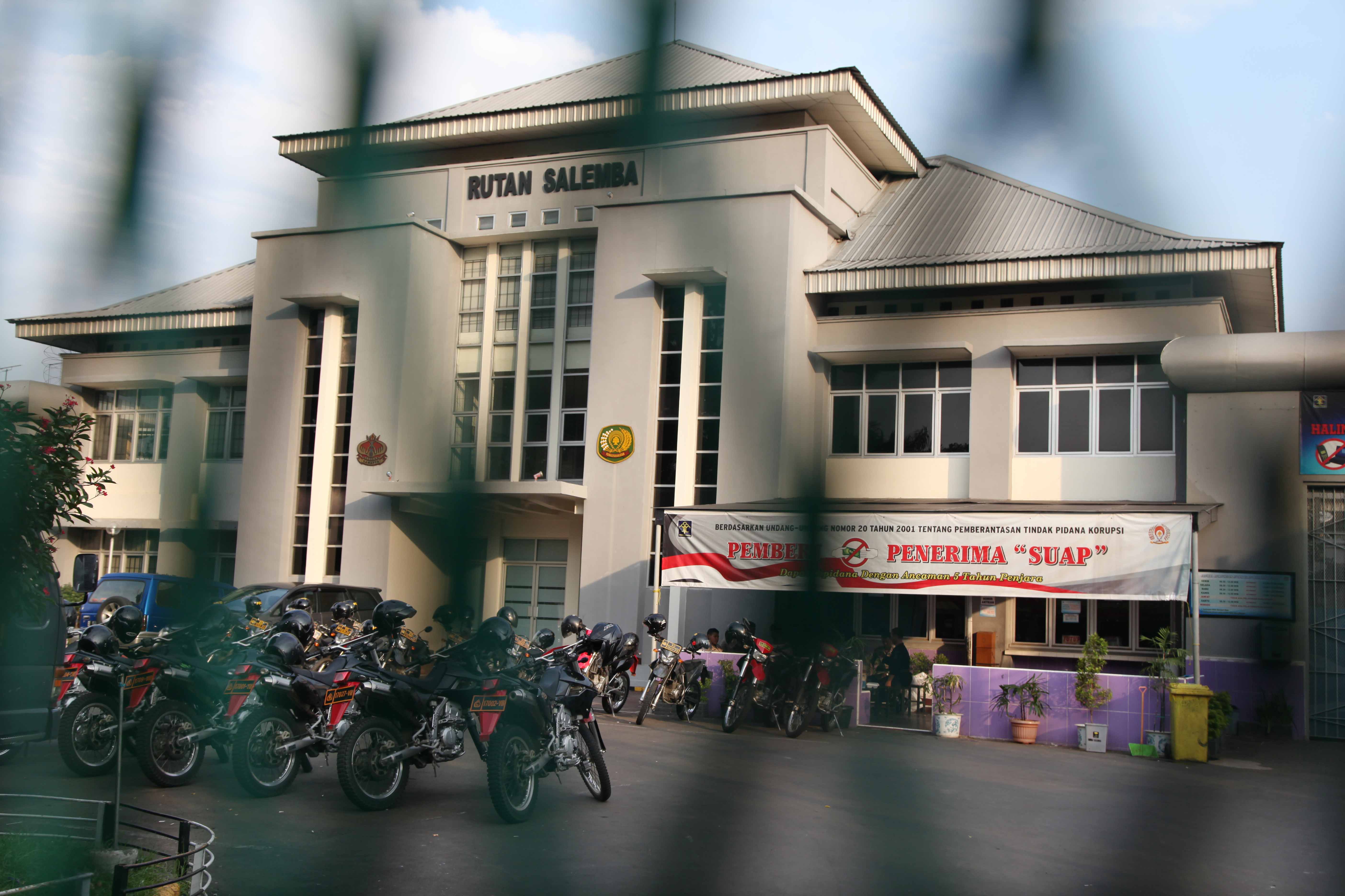 Rumah Tahanan (Rutan) Salemba, Jakarta Pusat.
