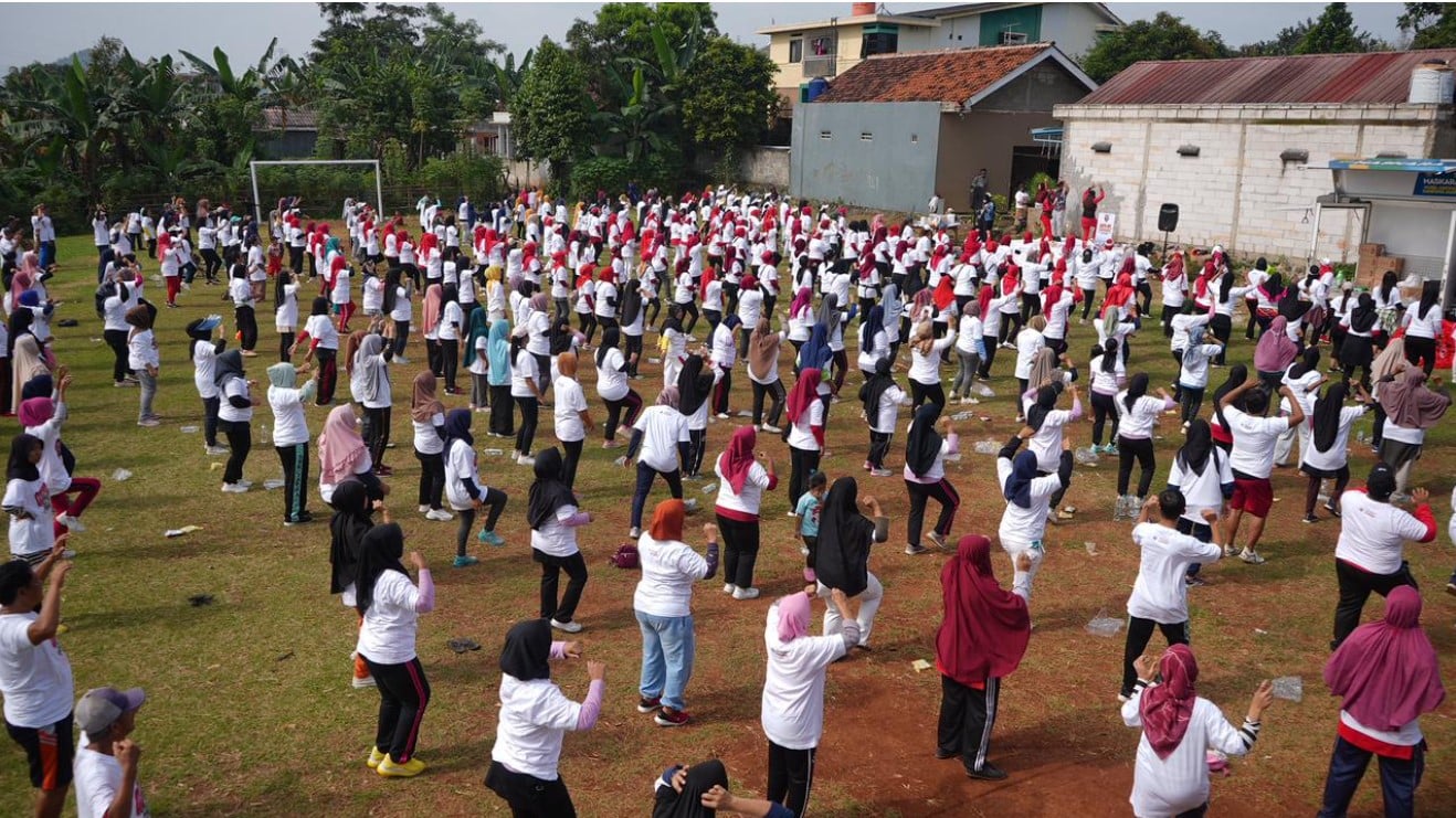 Kegiatan Sahabat Ganjar di Jawa Barat