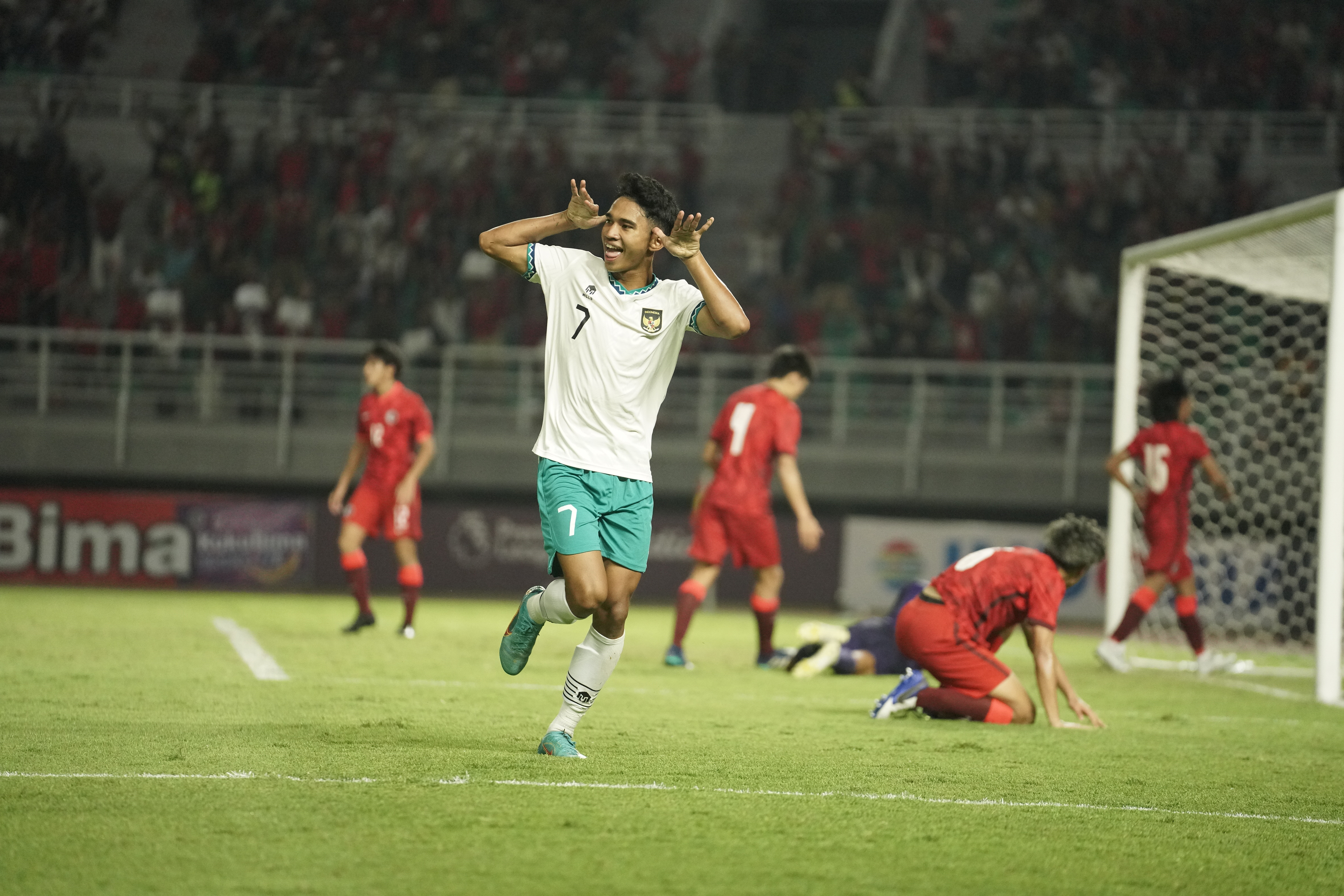 Penyerang timnas Indonesia Marselino Ferdinan