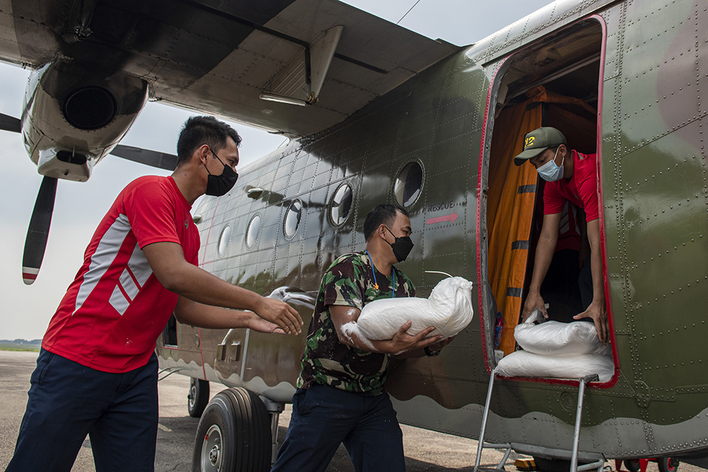 Ilustrasi proses modofikasi cuaca