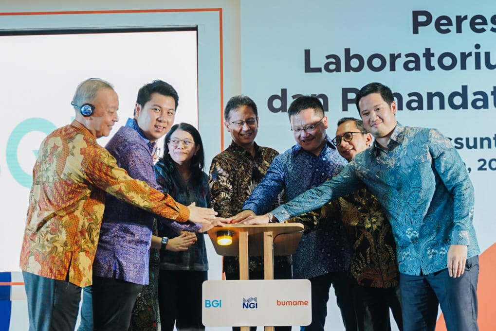 Peluncuran laobratorium genomik kerja sama NGI-Bumame