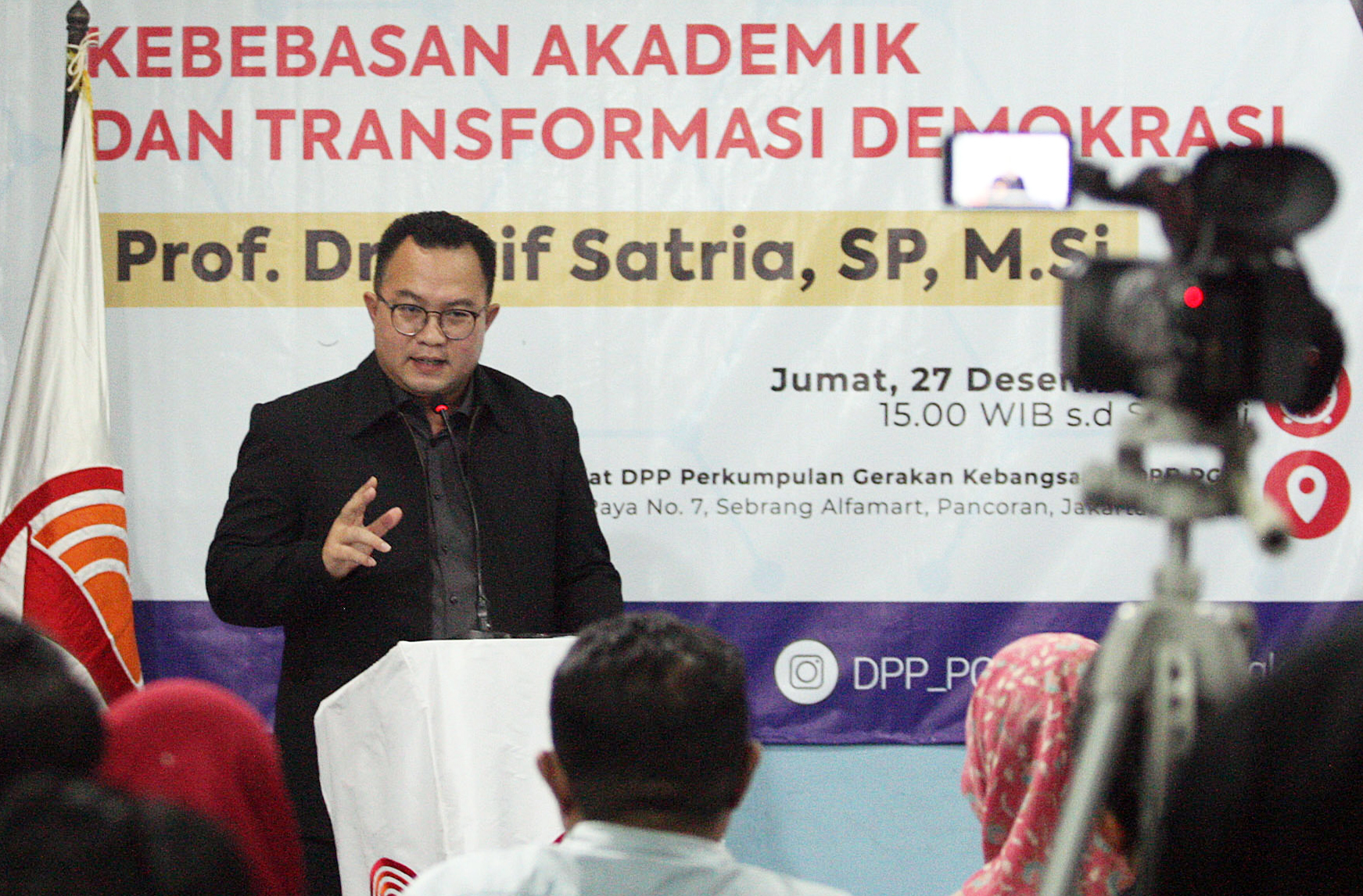Rektor IPB University Prof Arif Satria.