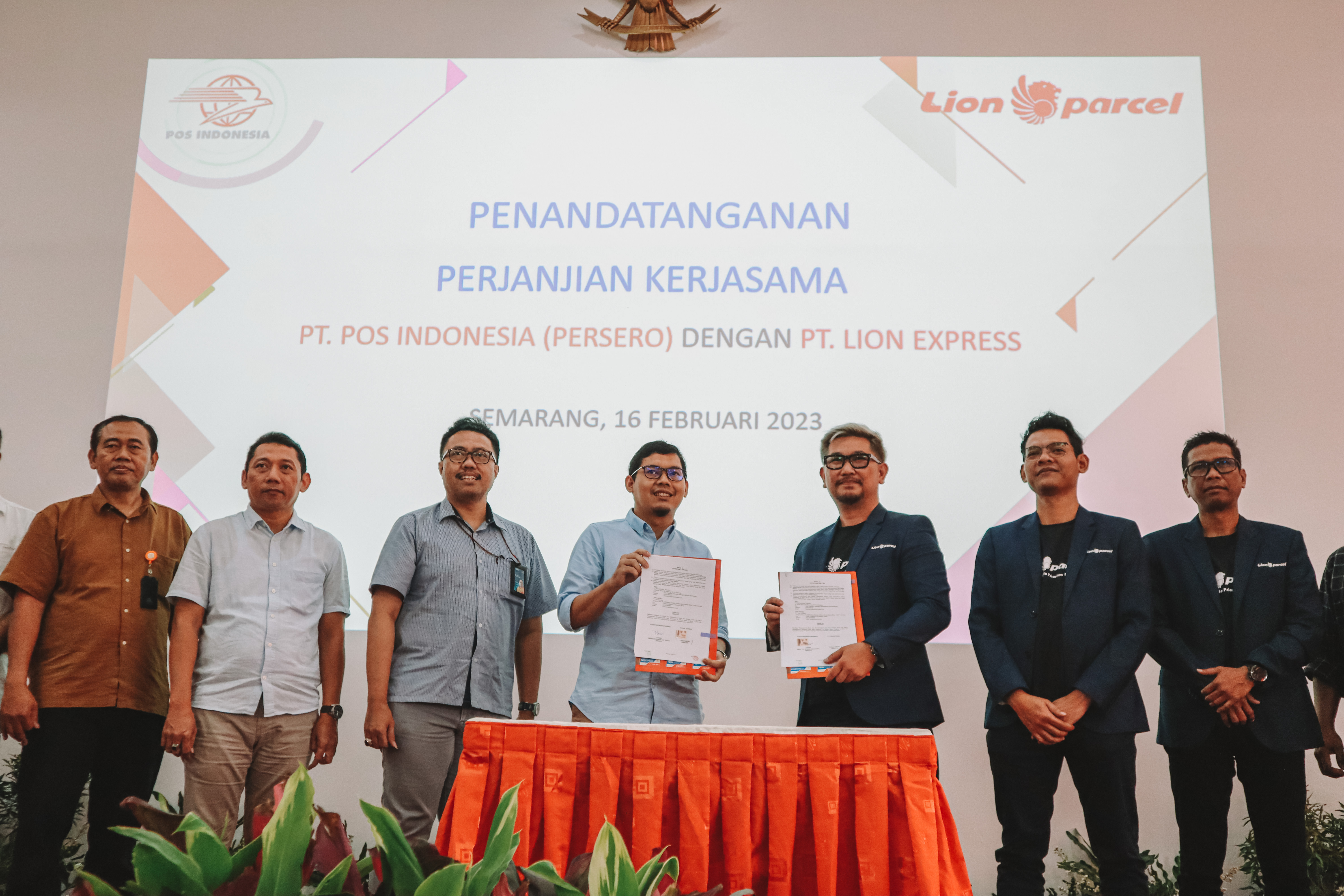 kerja sama Lion Parcel dengan Pos Indonesia