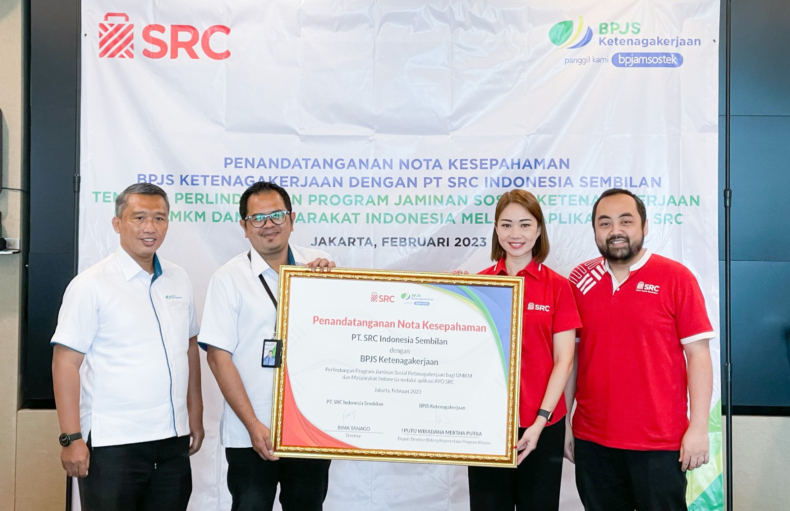 Kerja sama BPJS Ketenagakerjaan dengan SRCIS