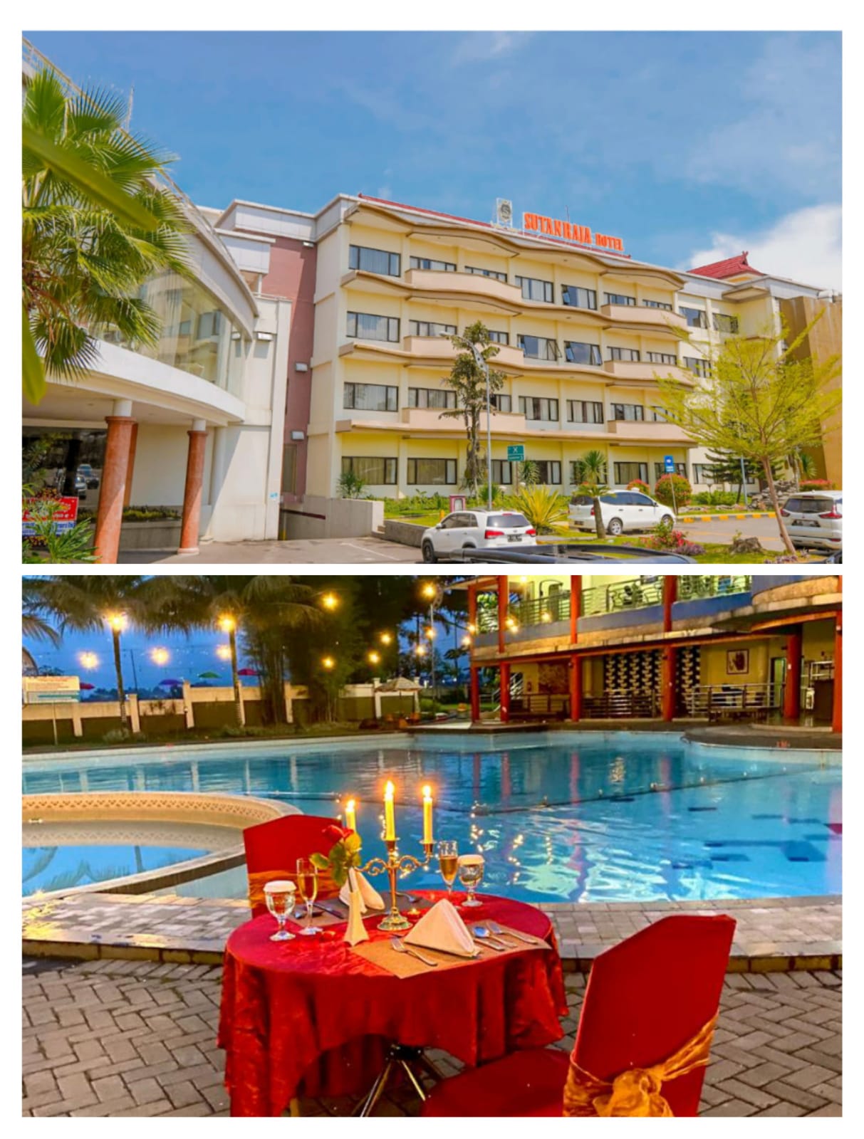 Suasana romantis disuguhkan Sutan Raja Hotel, Soreng, Bandung, pada perayaan Valentine