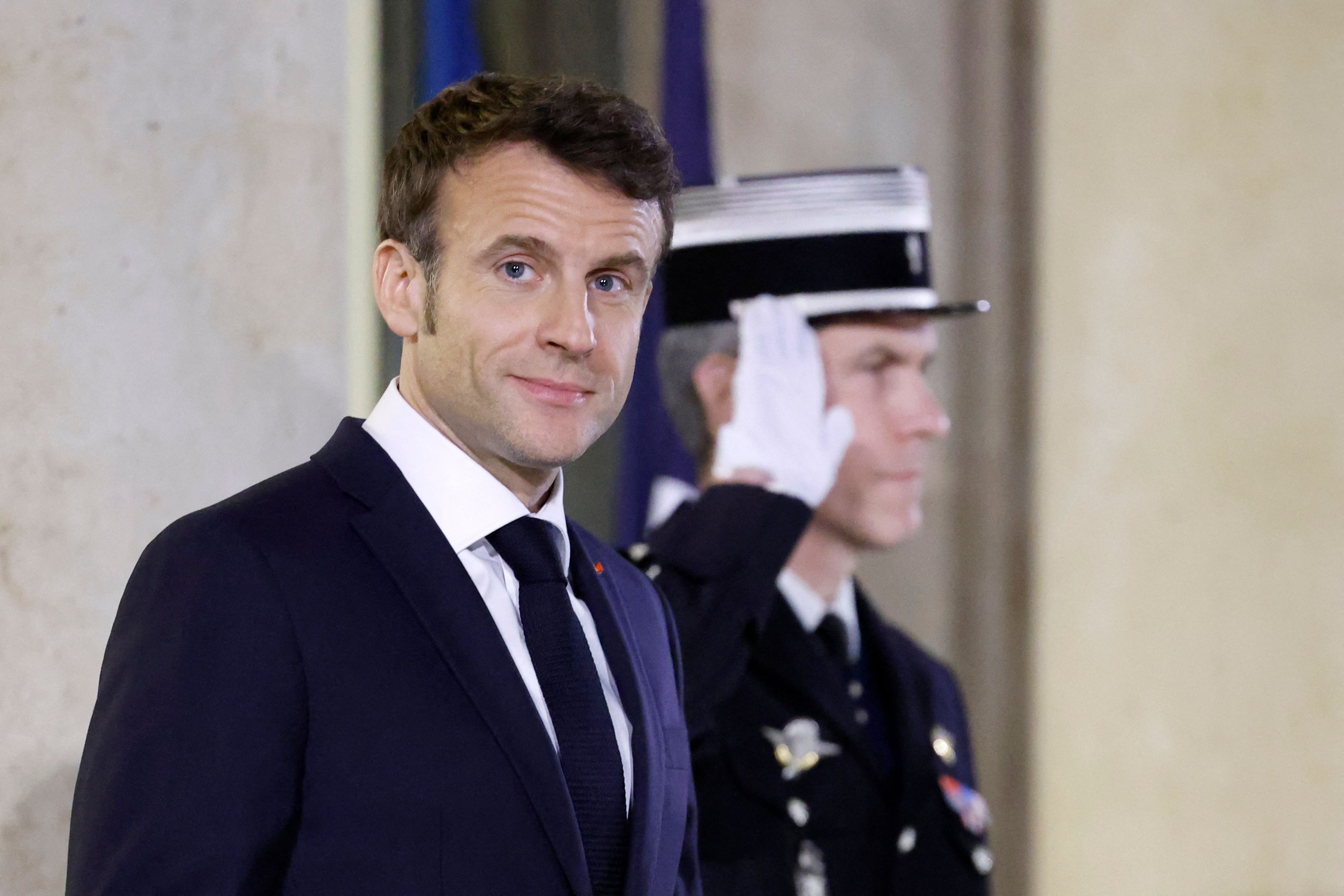Presiden Prancis Emmanuel Macron.