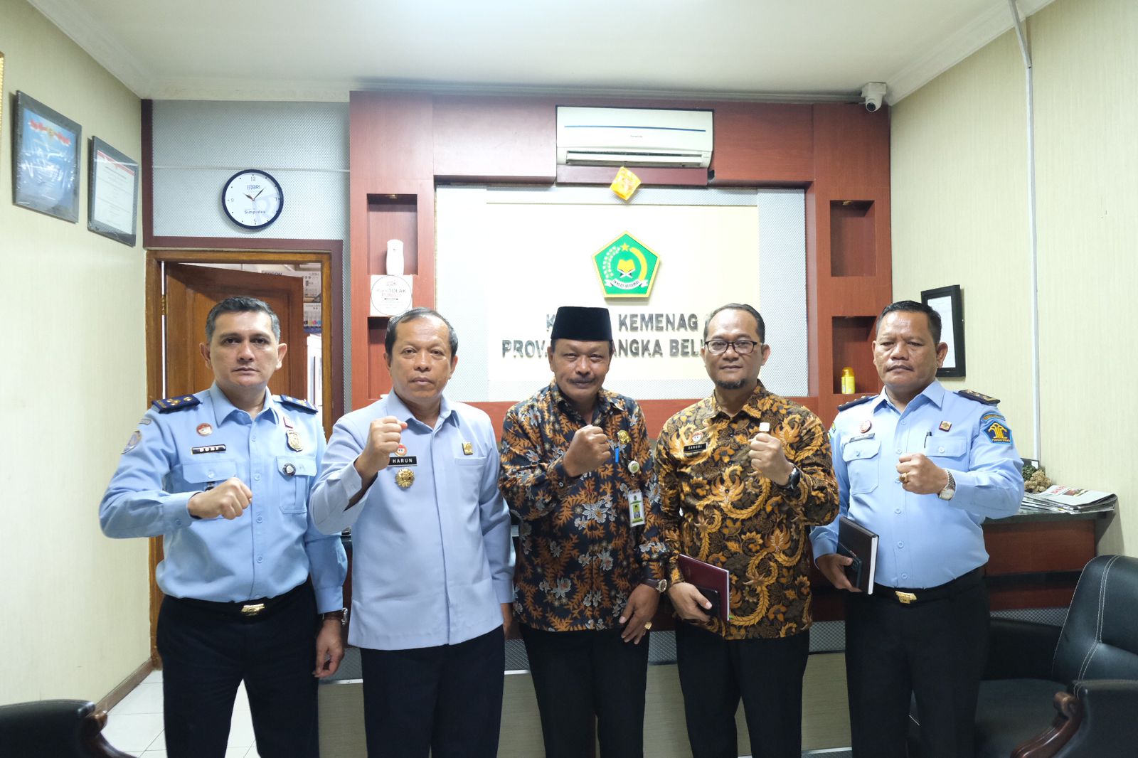 Kemenkumham Babel berkunjung ke Kemenang Babel