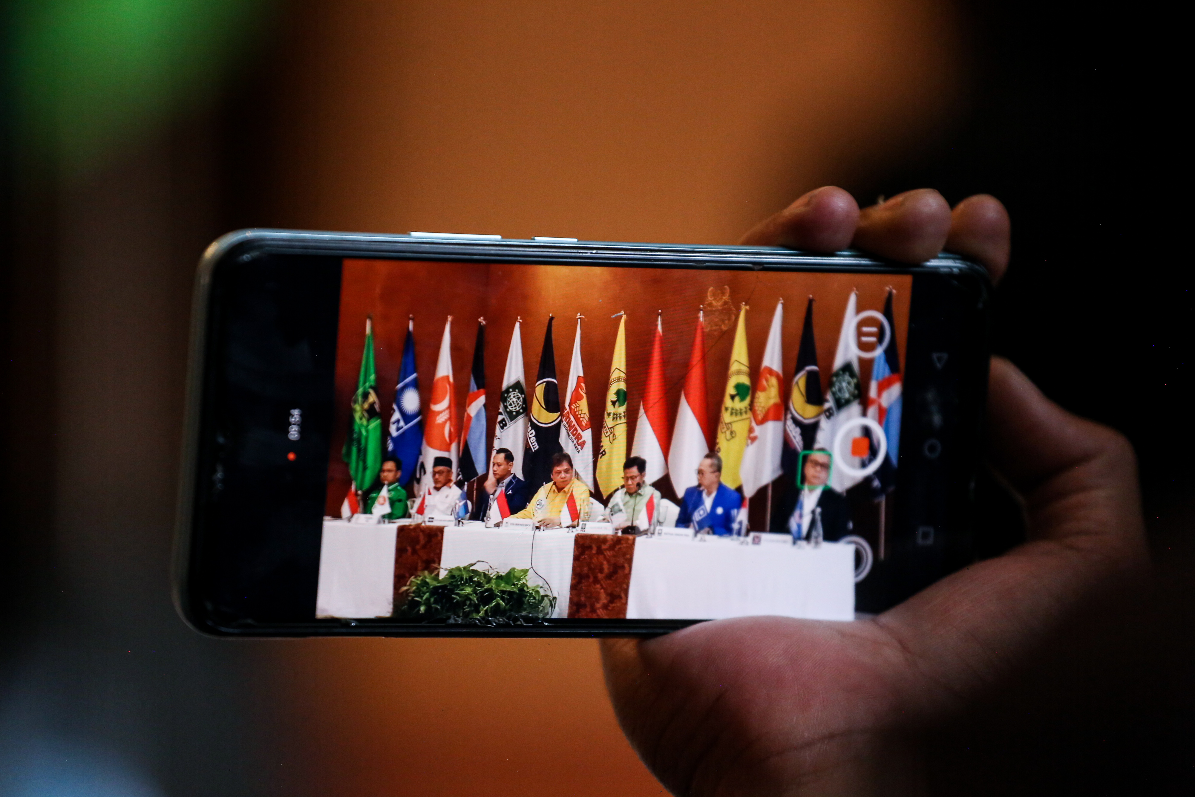 Delapan pimpinan partai politik berkumpul menolak sistem proporsional tertutup