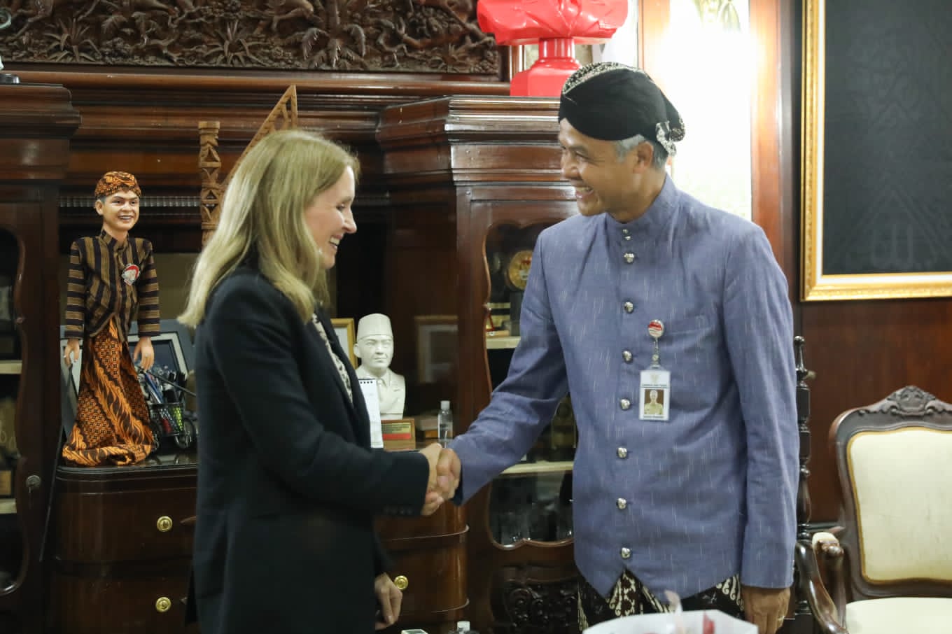 Ganjar Jajaki Peluang Kerjasama Dengan Norwegia di Bidang Transisi Energi dan Lingkungan Hidup 