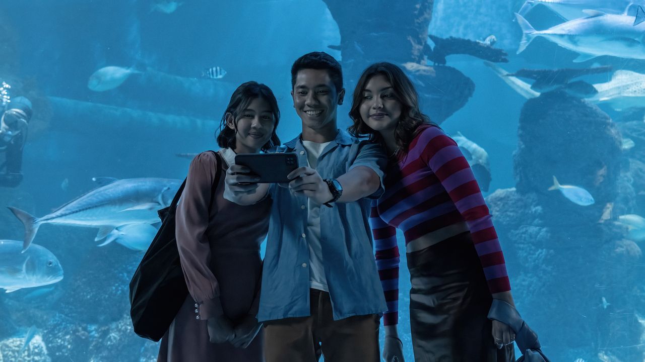 Salah satu adegan dalam film Dear David. 