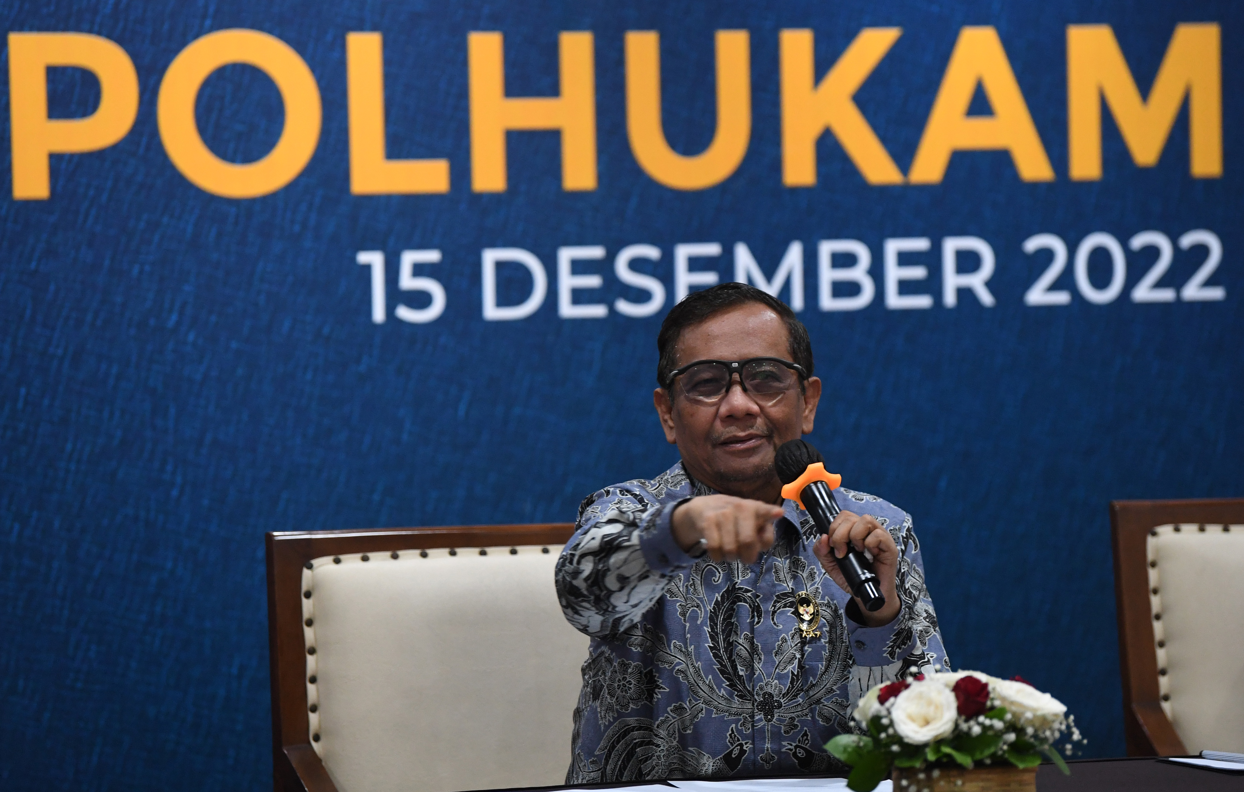 Menkopolhukam Mahfud MD