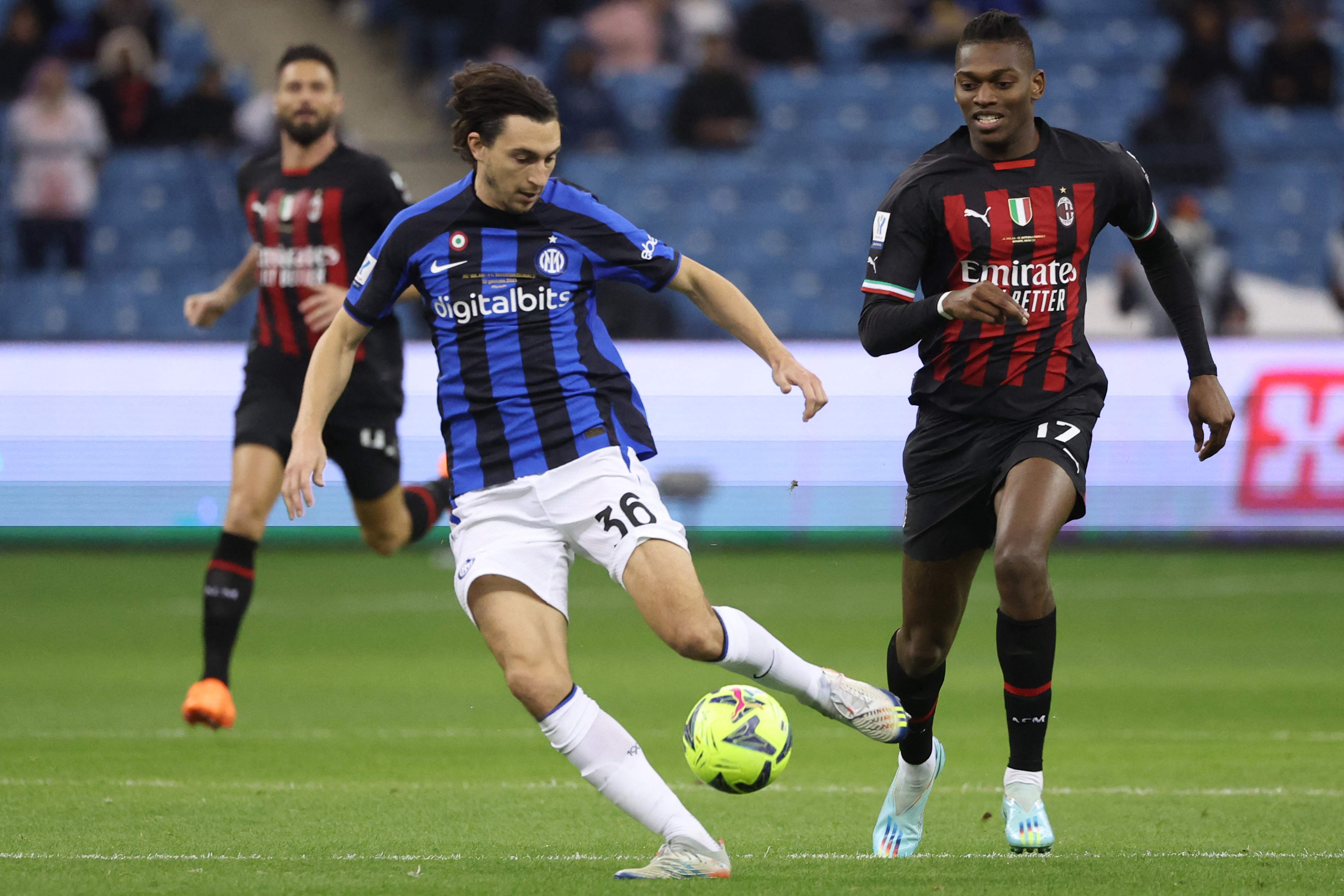 Gelandang bertahan Inter Milan Matteo Darmian.