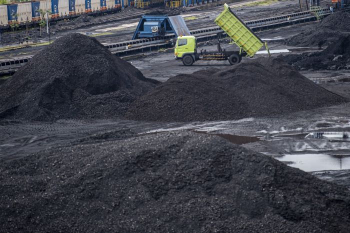 Ilustrasi pertambangan batu bara