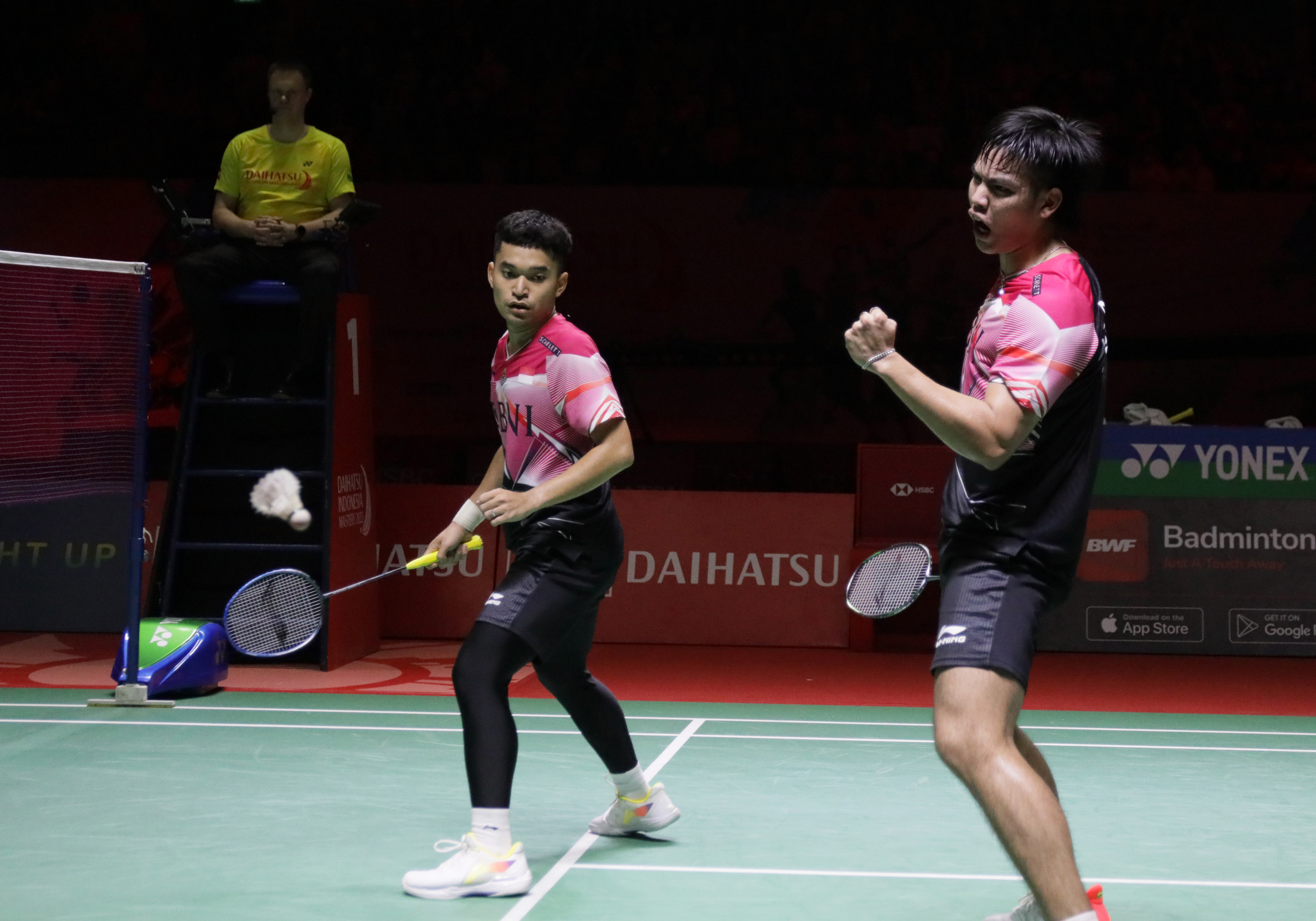 Ganda putra Indonesia Leo Rolly Carnando/Daniel Marthin