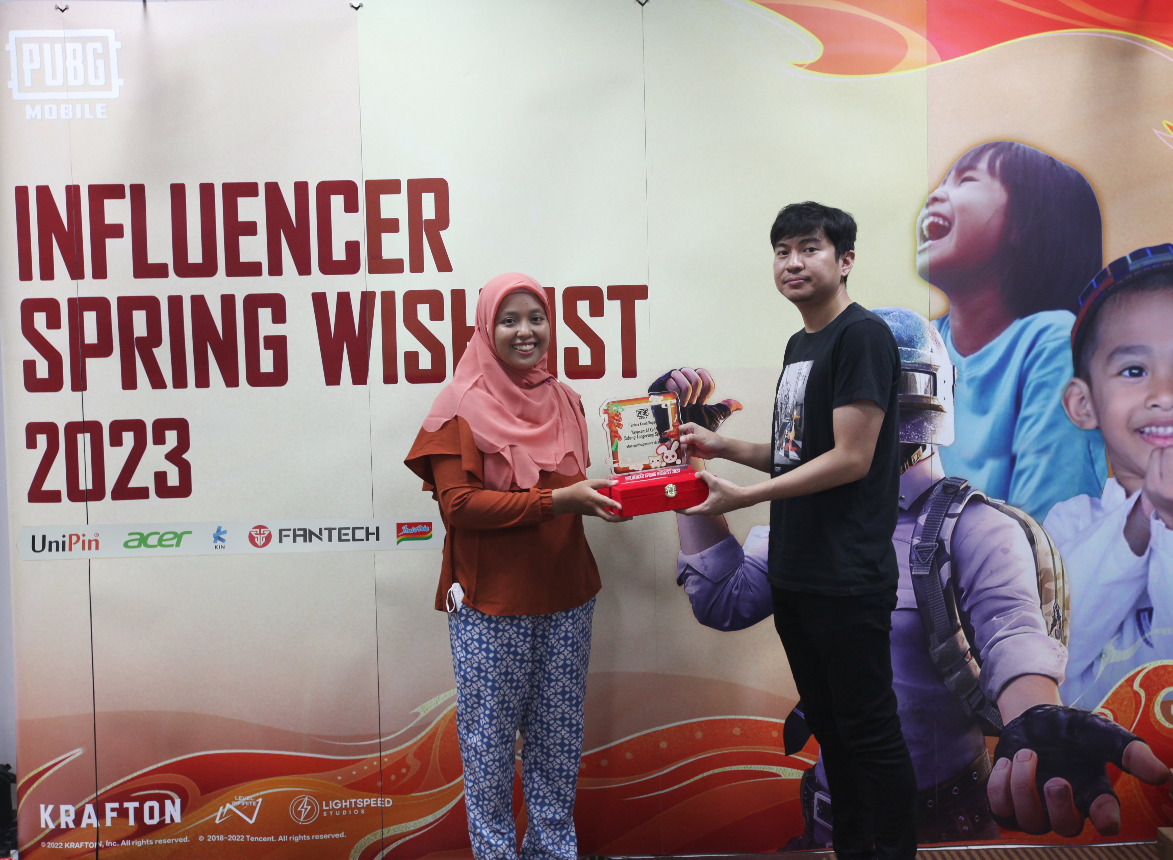 Donasi PUBG Mobile ke salah satu panti asuhan dalam rangka merayakan Imlek