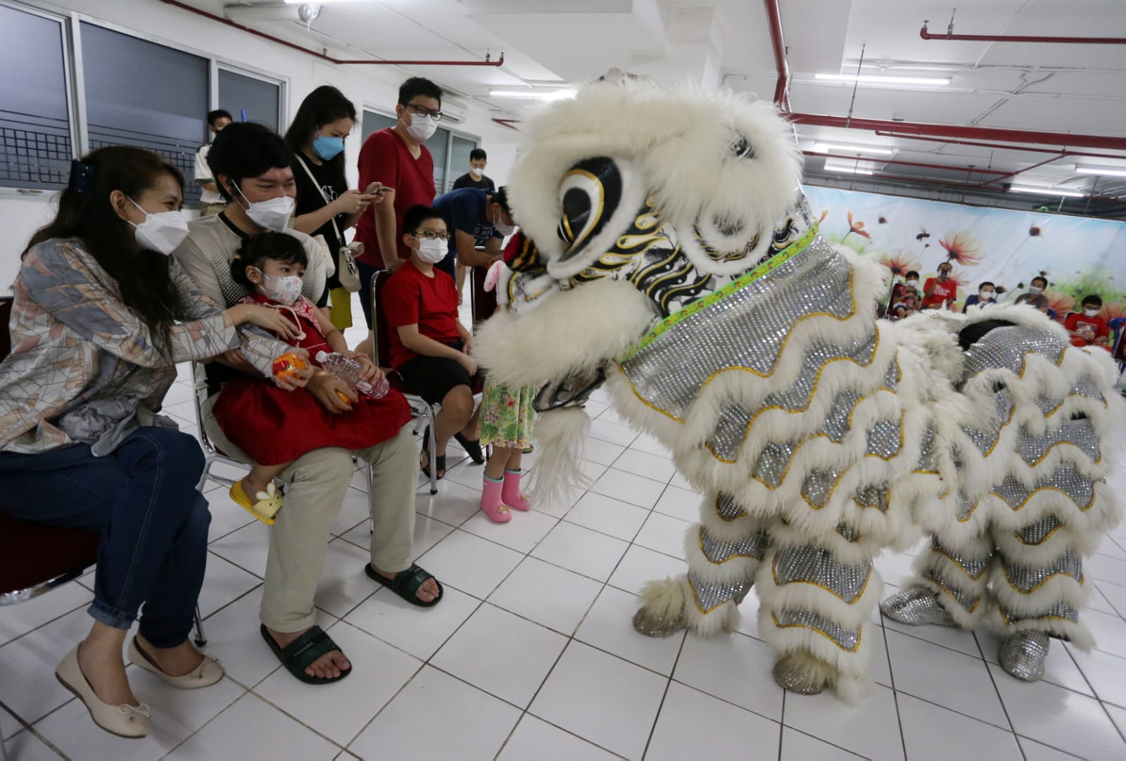 Perayaan Imlek di salah satu apartemen kelolaan ICM