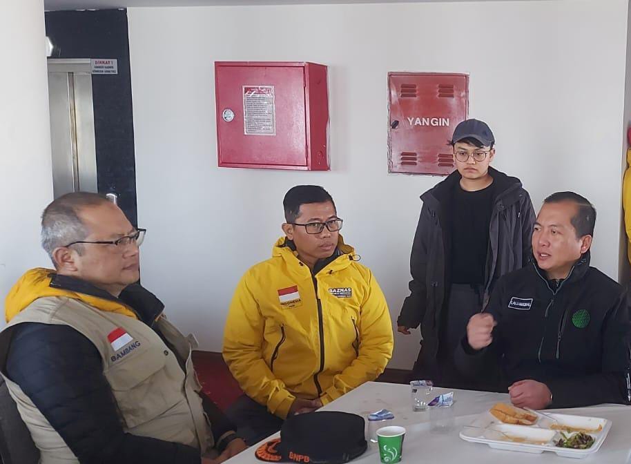 Tim BAZNAS di Kota Antakya, Turki 