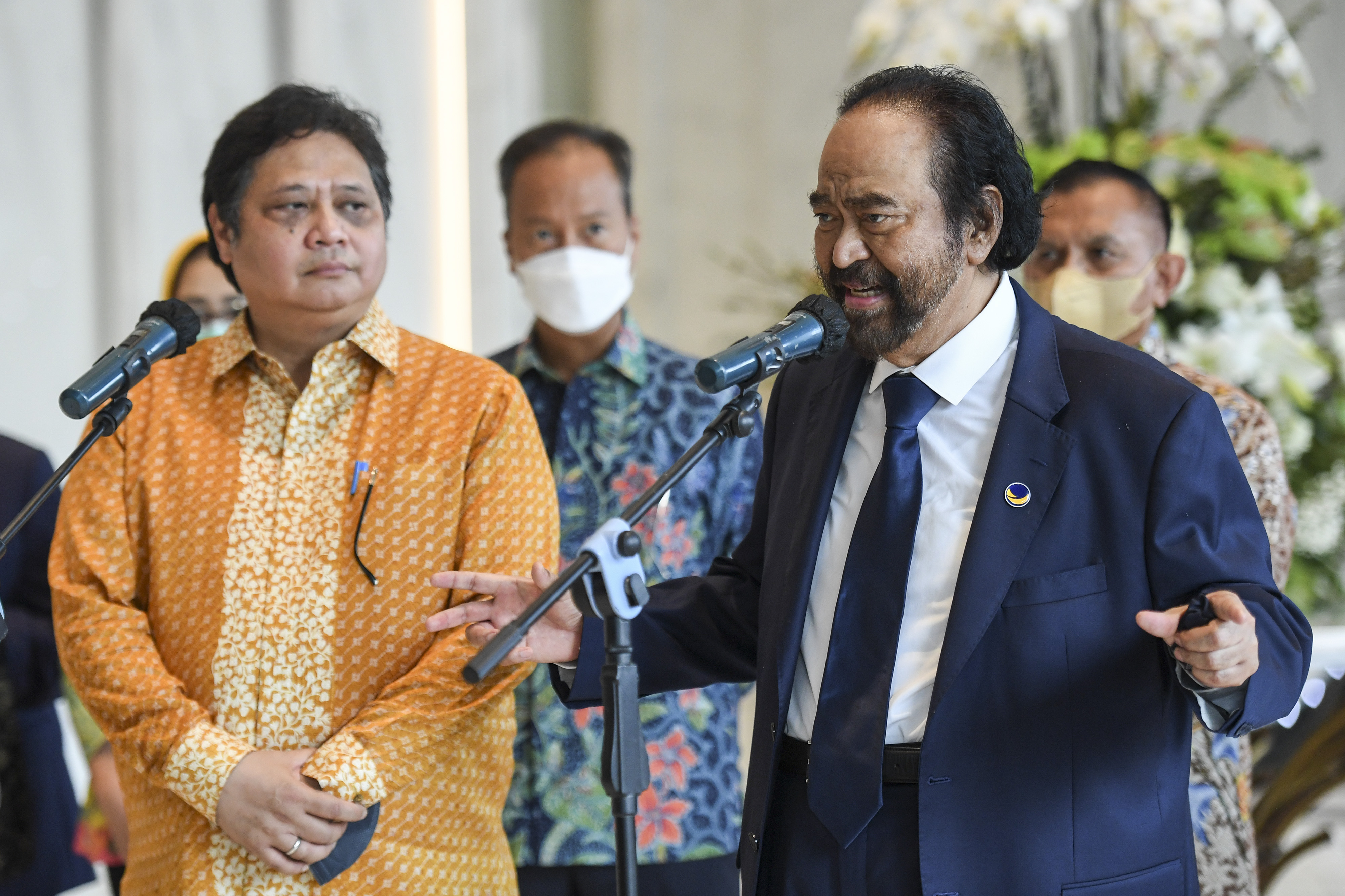 Kunjungi Golkar, Surya Paloh: Ada Romantisme 43 Tahun