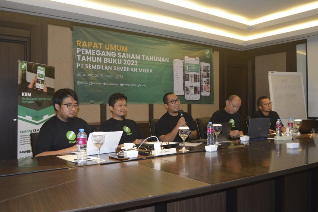 RUPS Komunitas Bisa Menulis